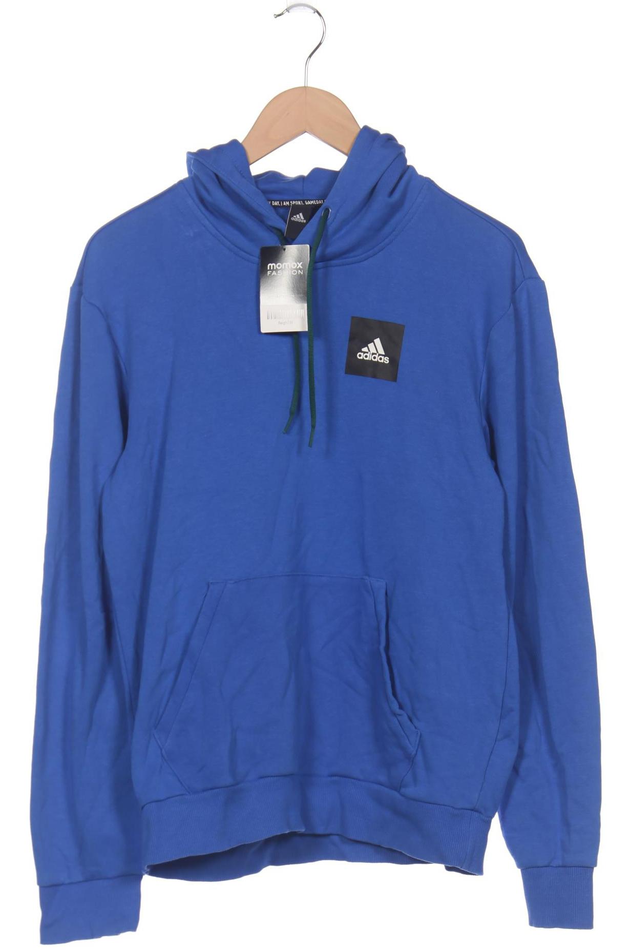

adidas Herren Kapuzenpullover, blau, Gr. 44