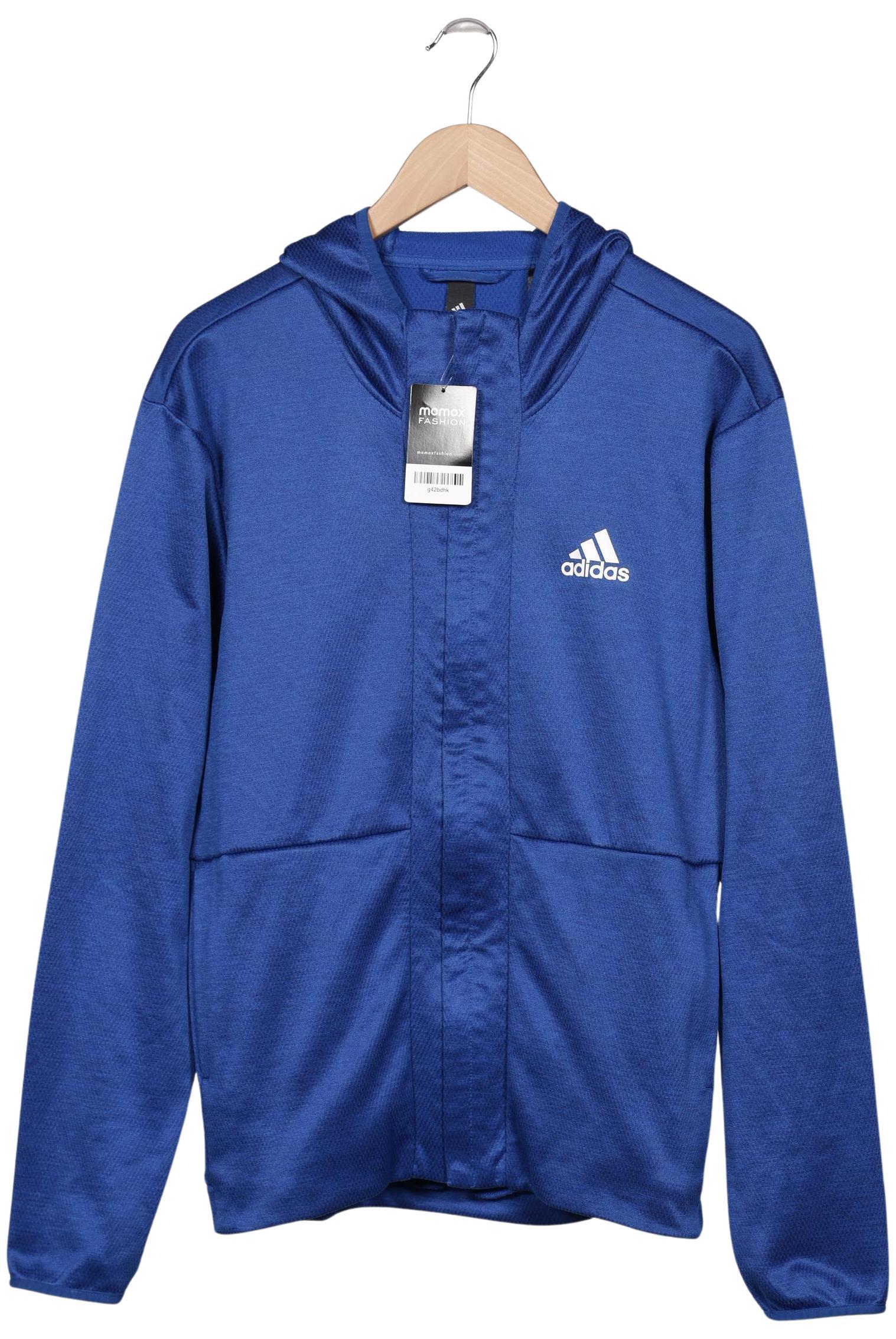 

adidas Herren Kapuzenpullover, blau, Gr. 48