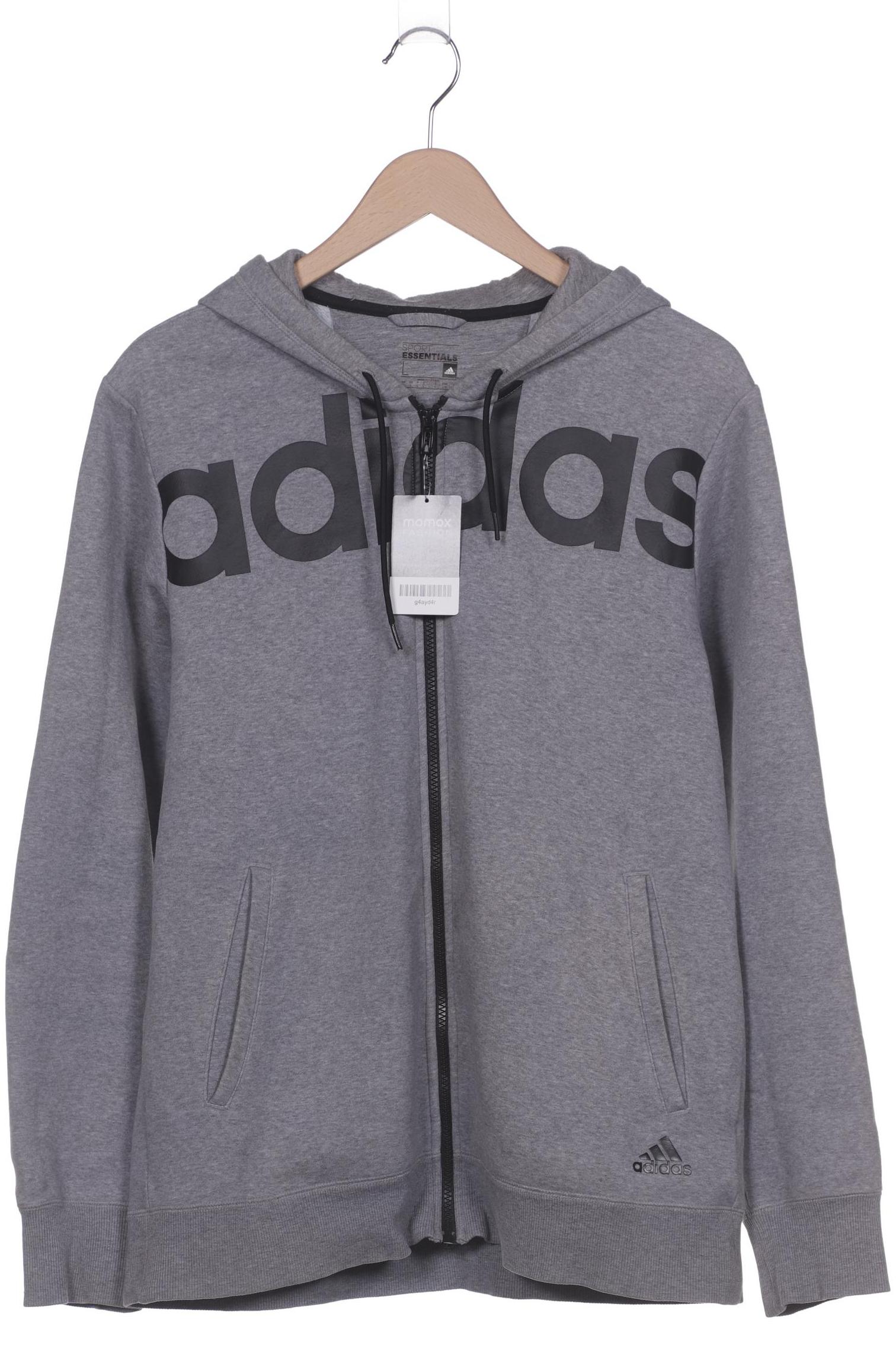 

adidas Herren Kapuzenpullover, grau, Gr. 52