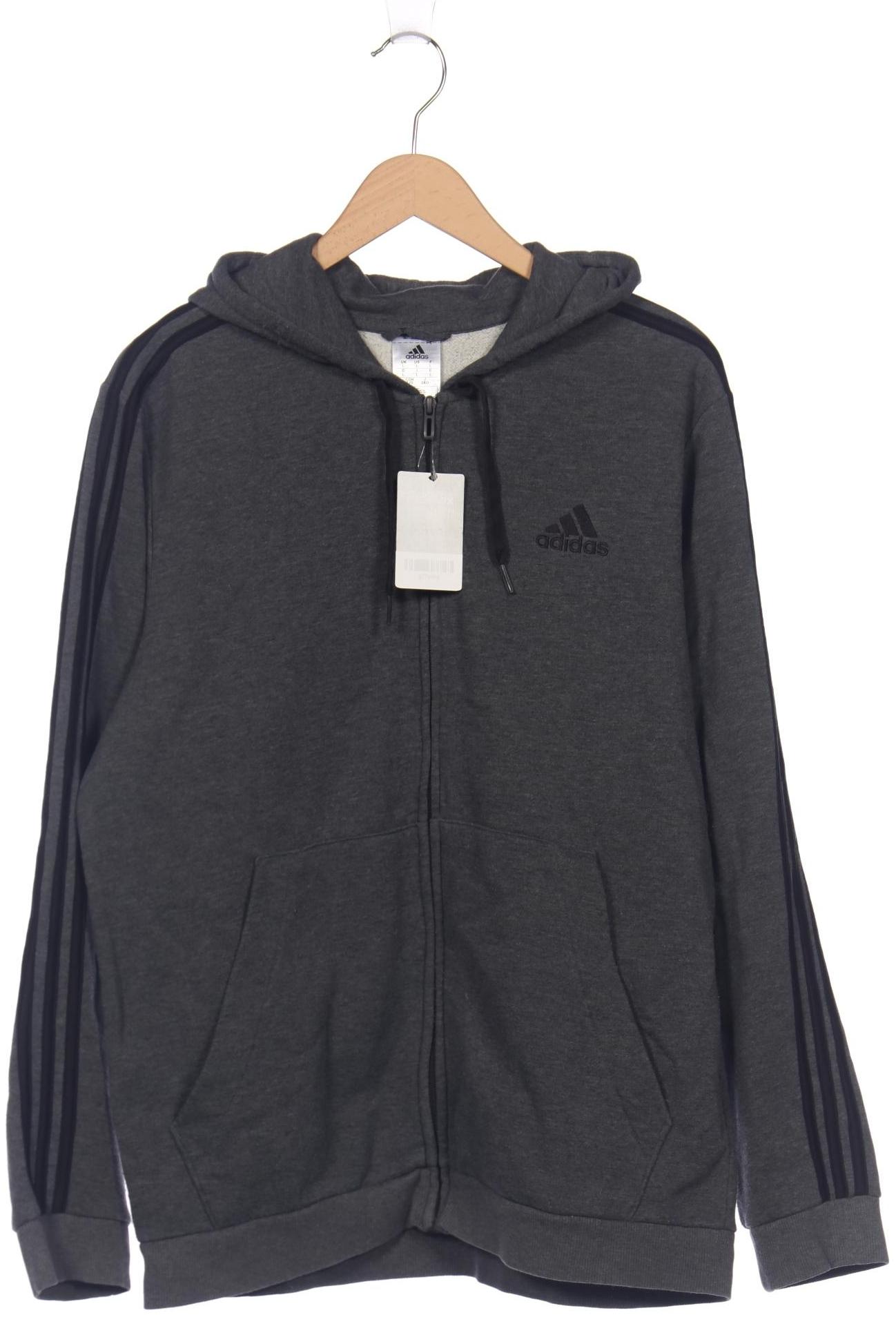 

adidas Herren Kapuzenpullover, grau, Gr. 52