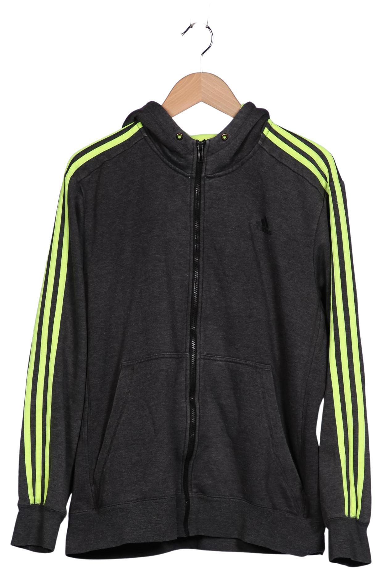 

adidas Herren Kapuzenpullover, grau, Gr. 54