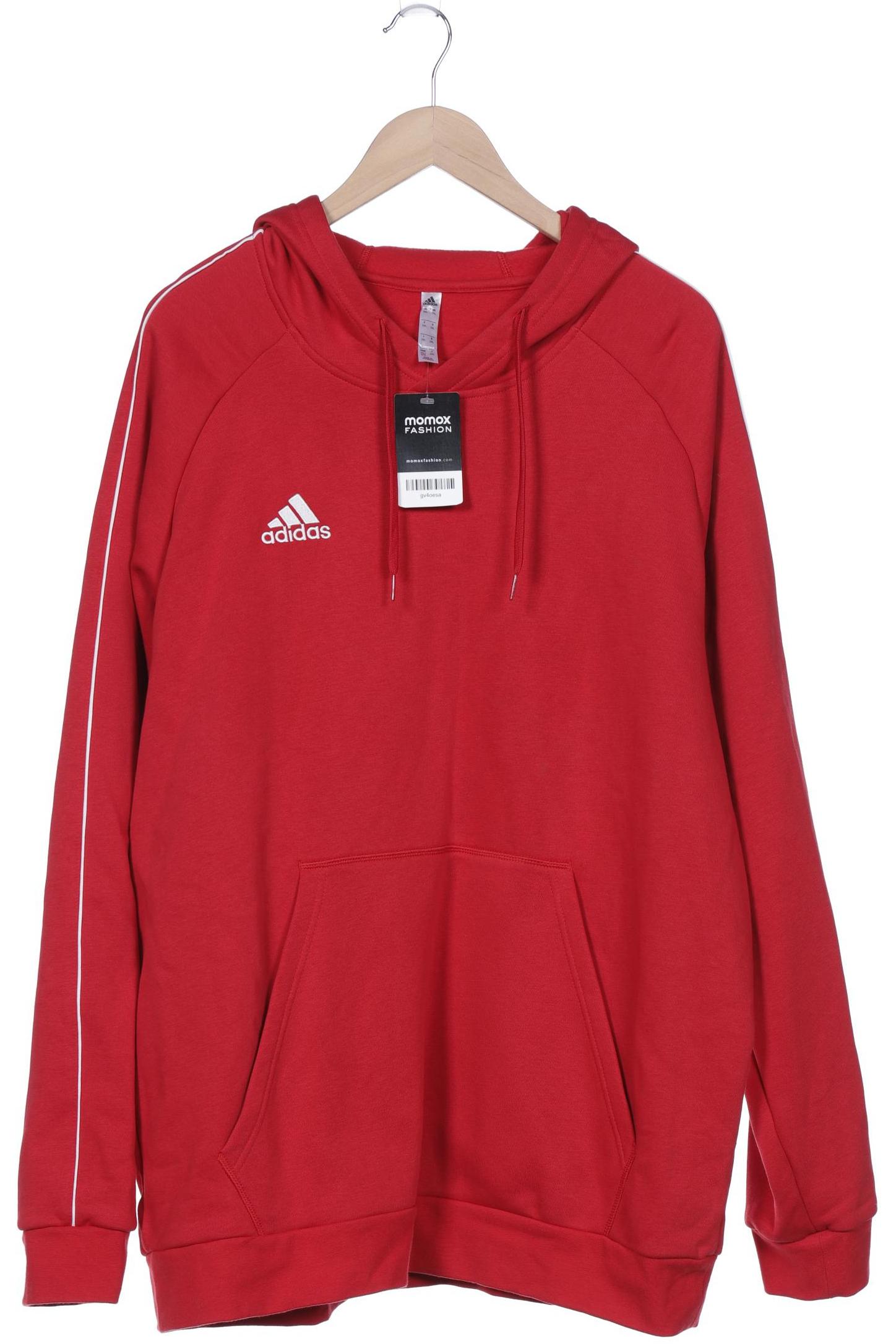 

adidas Herren Kapuzenpullover, rot, Gr. 56