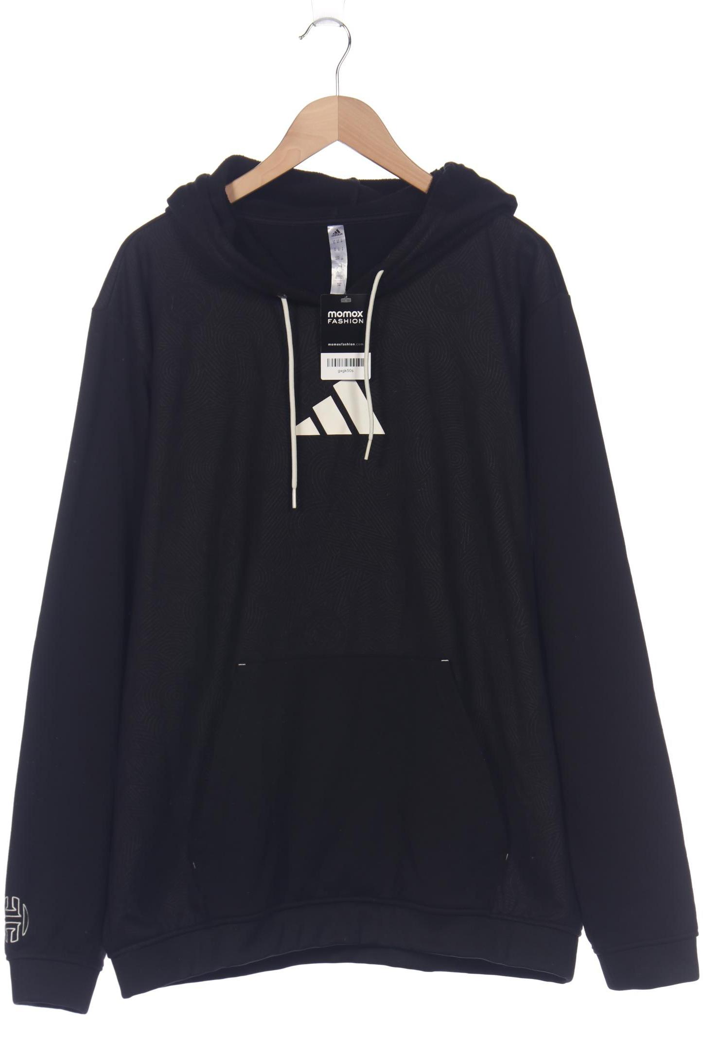 

adidas Herren Kapuzenpullover, schwarz, Gr. 54