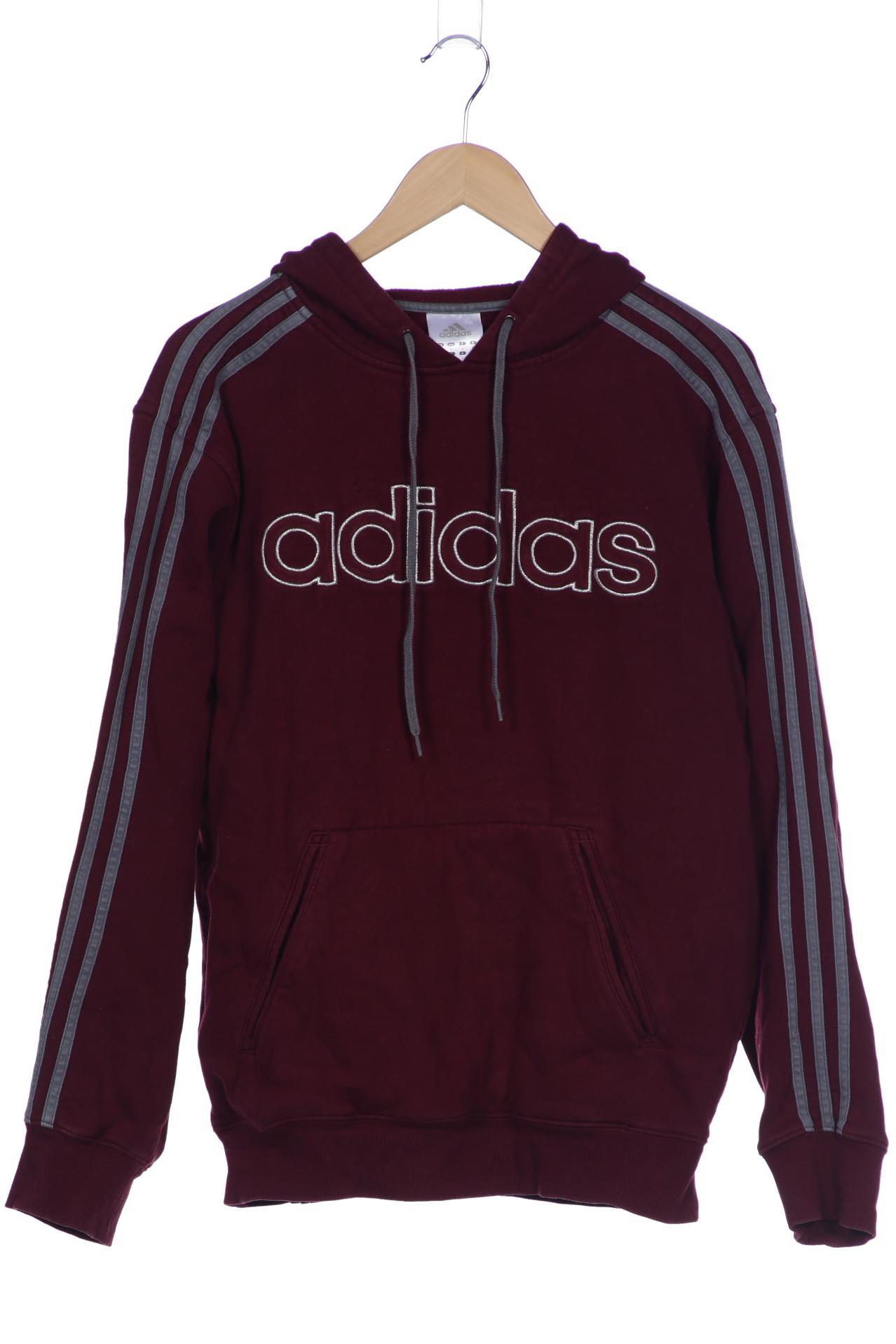 

adidas Herren Kapuzenpullover, bordeaux, Gr. 48