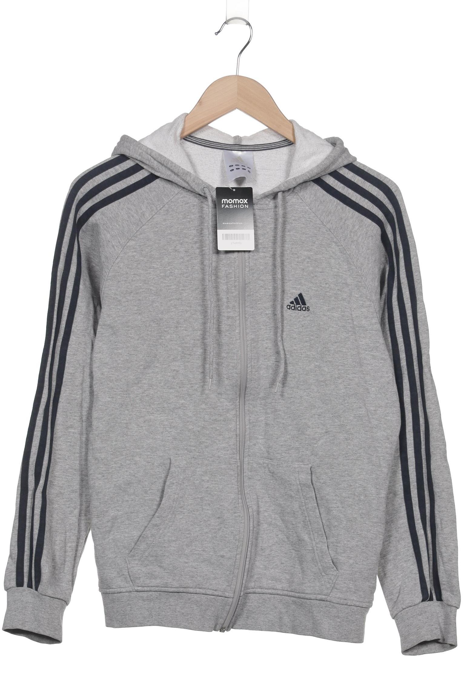 

adidas Herren Kapuzenpullover, grau, Gr. 46
