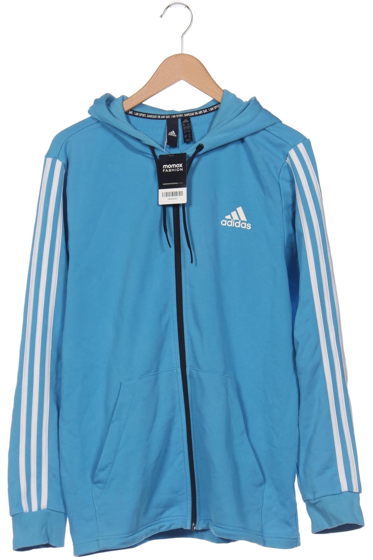 

adidas Herren Kapuzenpullover, blau, Gr. 52
