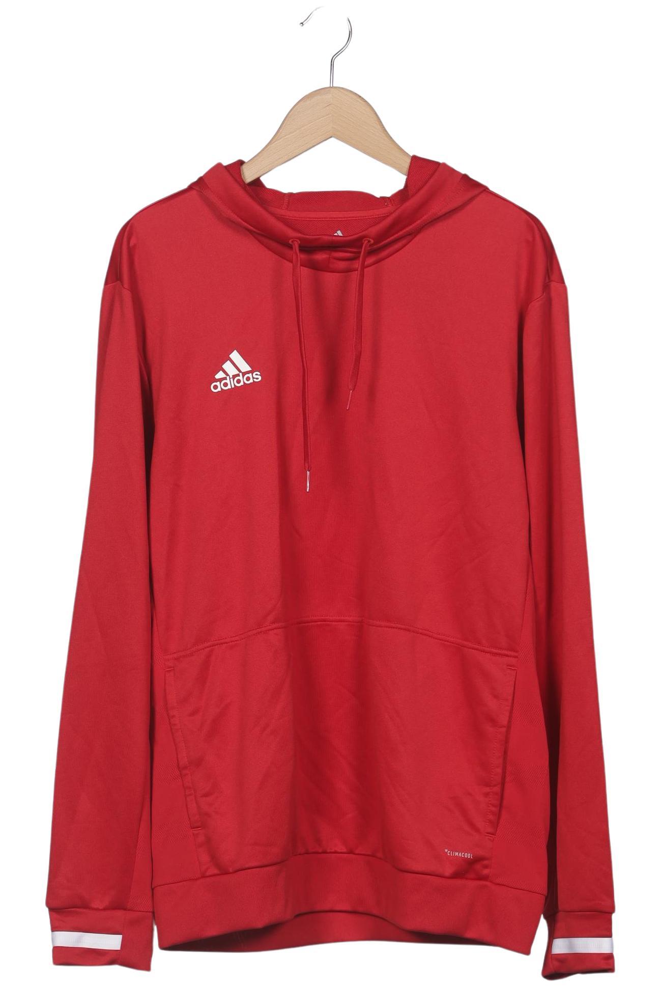 

adidas Herren Kapuzenpullover, rot, Gr. 52