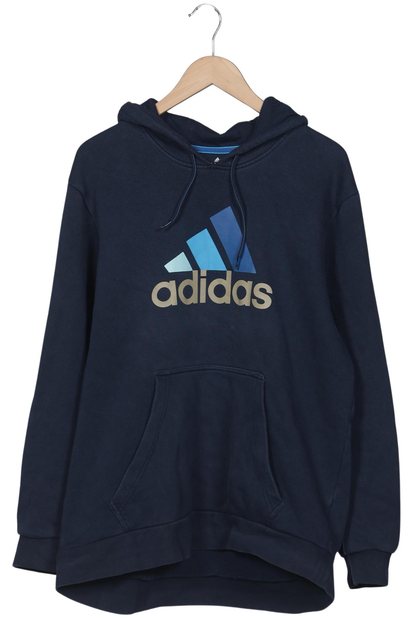 

adidas Herren Kapuzenpullover, marineblau, Gr. 54