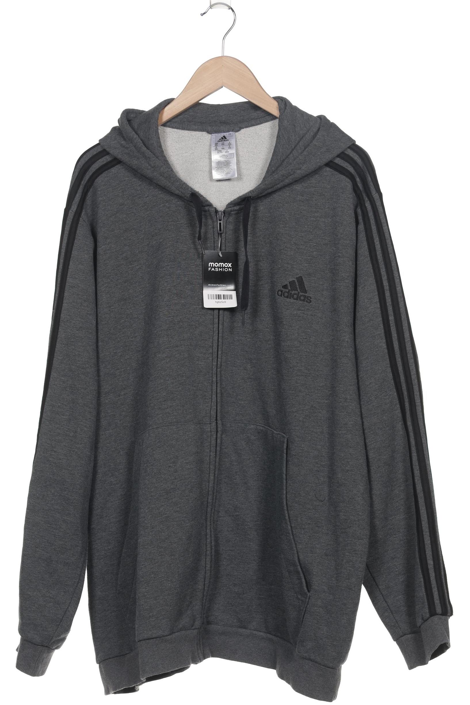 

adidas Herren Kapuzenpullover, grau, Gr. 58