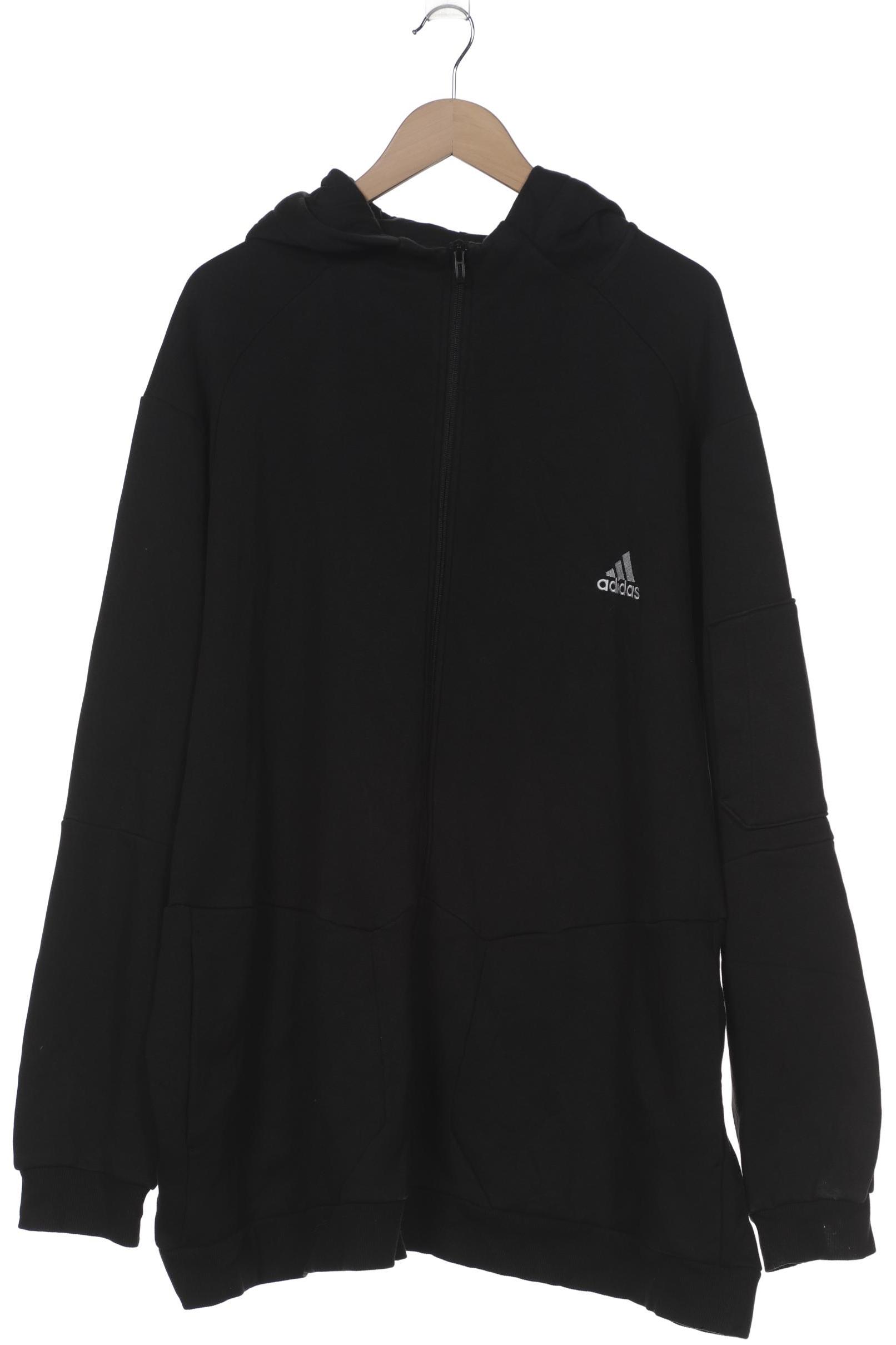 

adidas Herren Kapuzenpullover, schwarz, Gr. 60