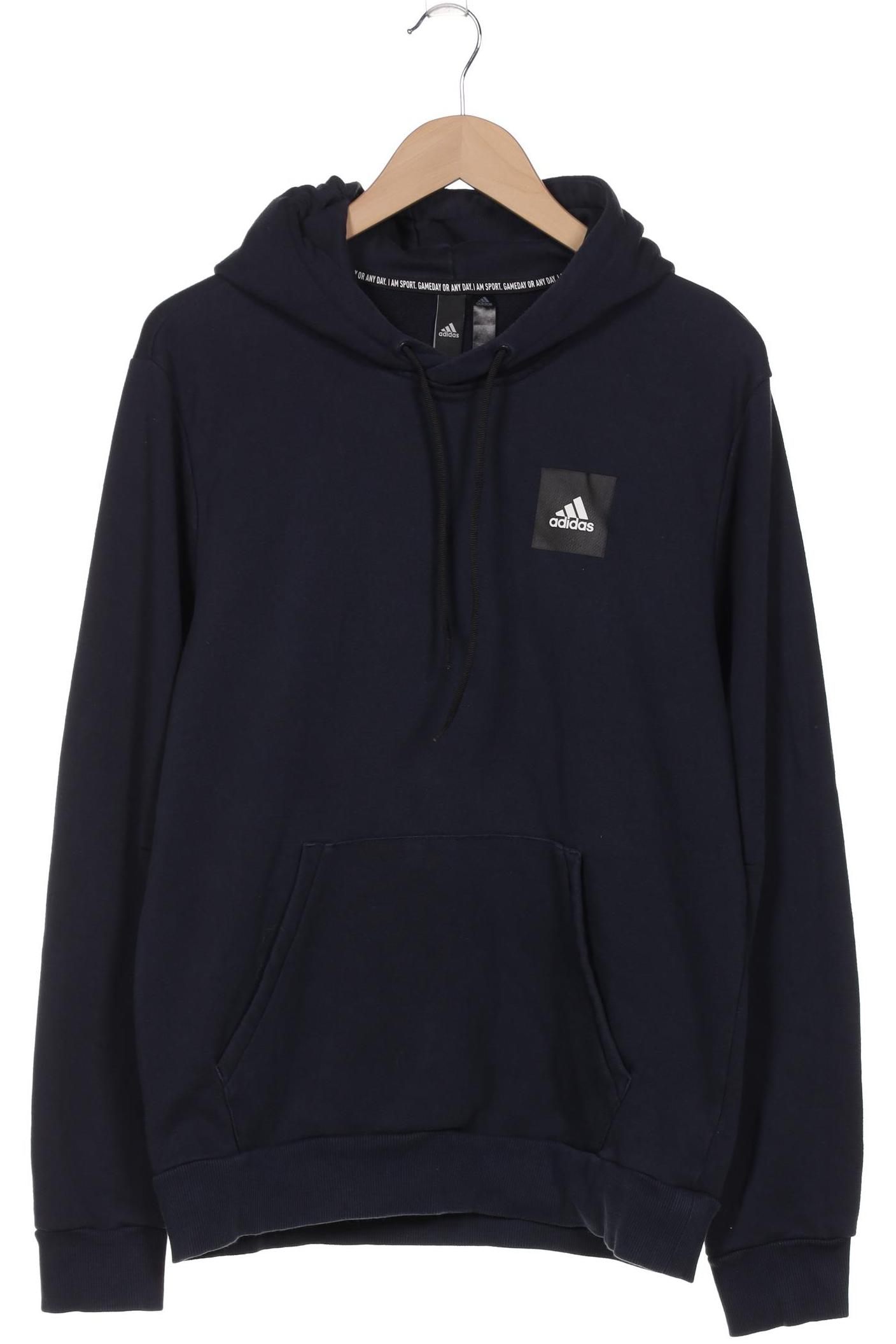 

adidas Herren Kapuzenpullover, marineblau, Gr. 48