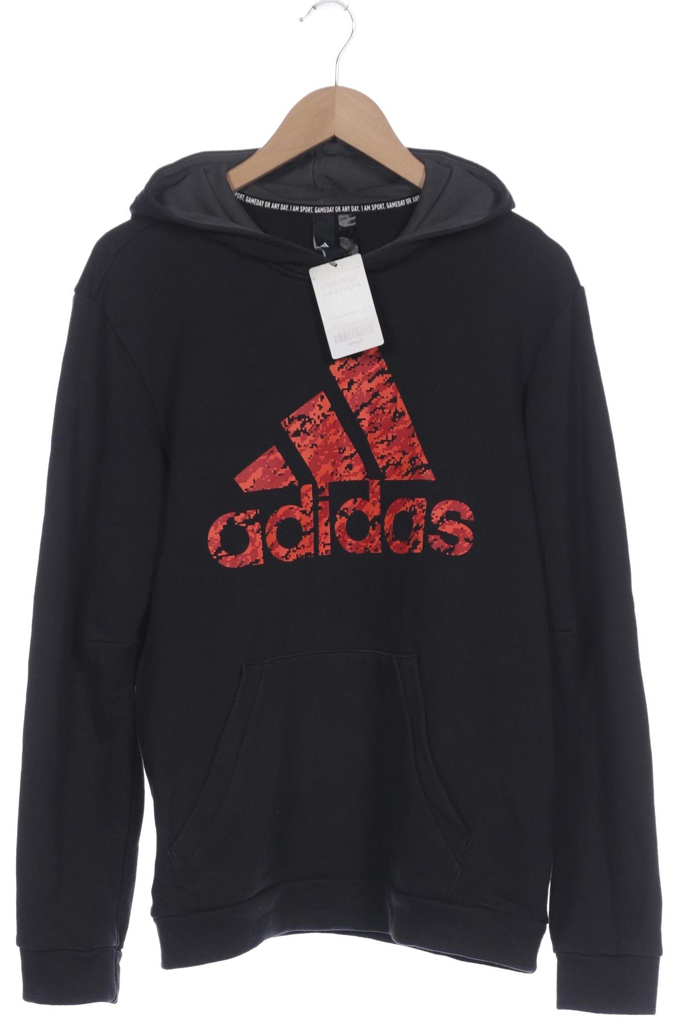 

adidas Herren Kapuzenpullover, schwarz, Gr. 48