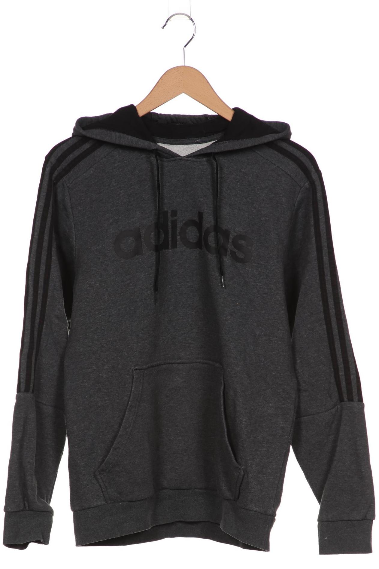 

adidas Herren Kapuzenpullover, grau, Gr. 48