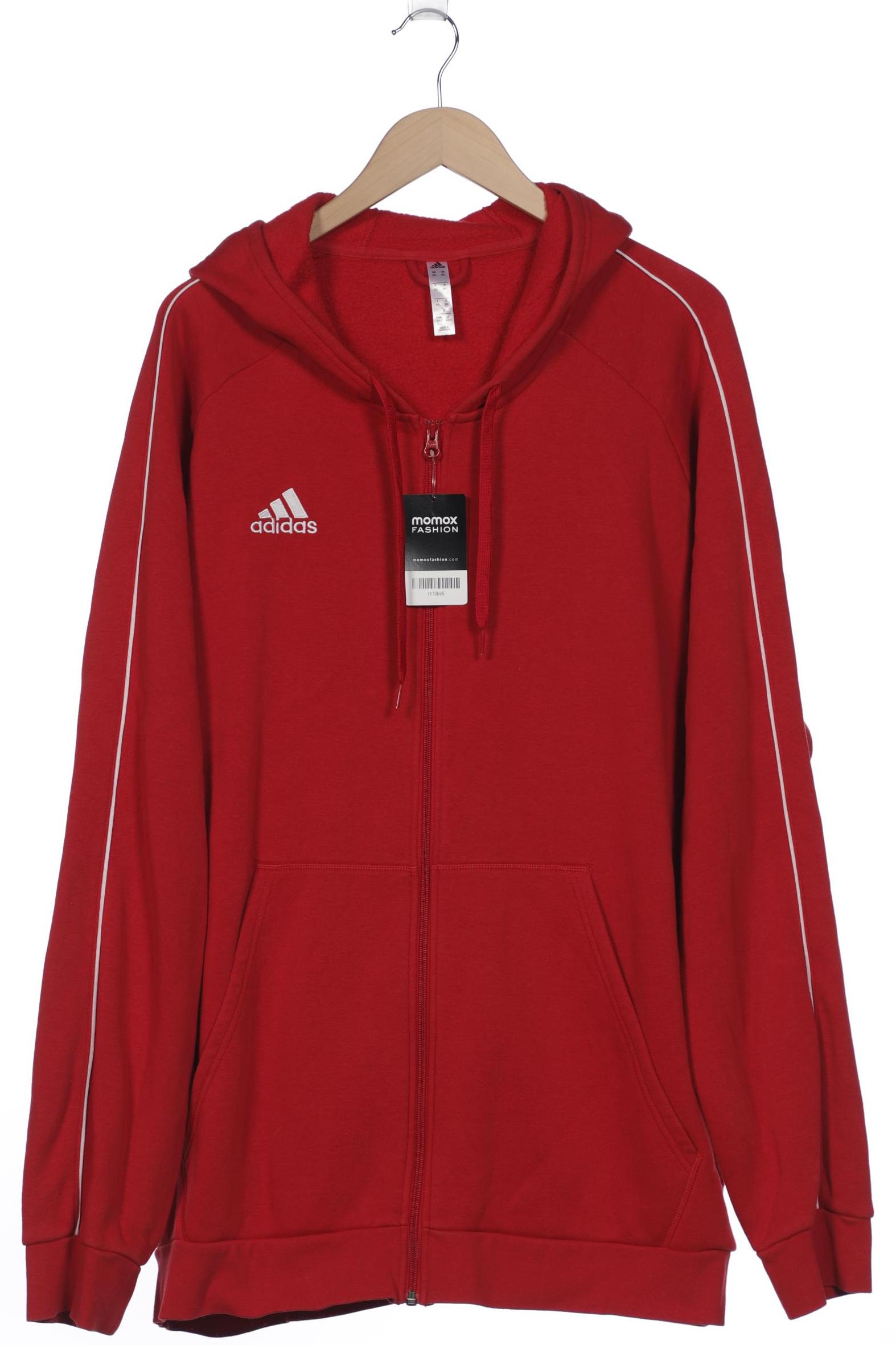 

adidas Herren Kapuzenpullover, rot, Gr. 58