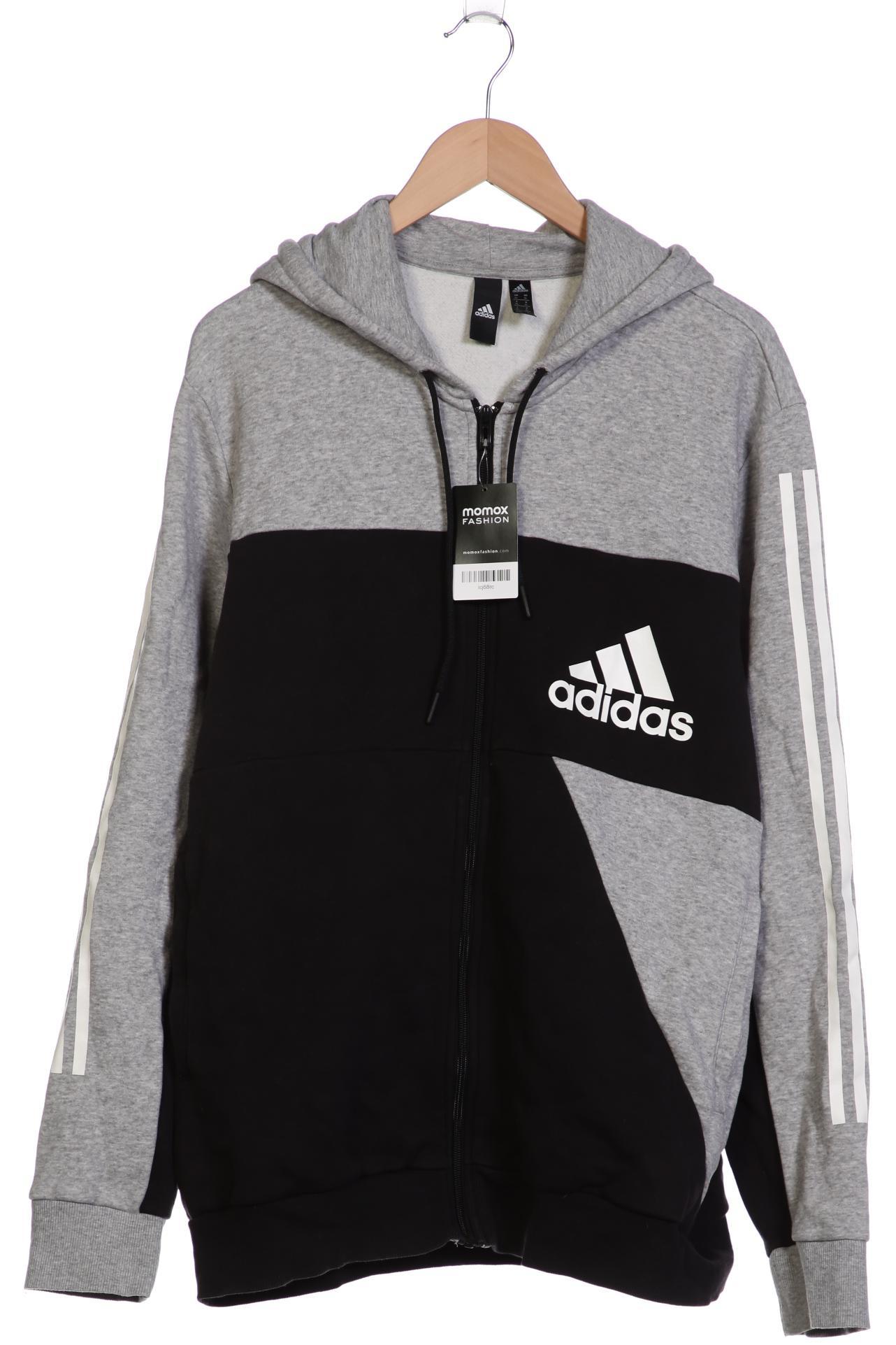 

adidas Herren Kapuzenpullover, schwarz, Gr. 54