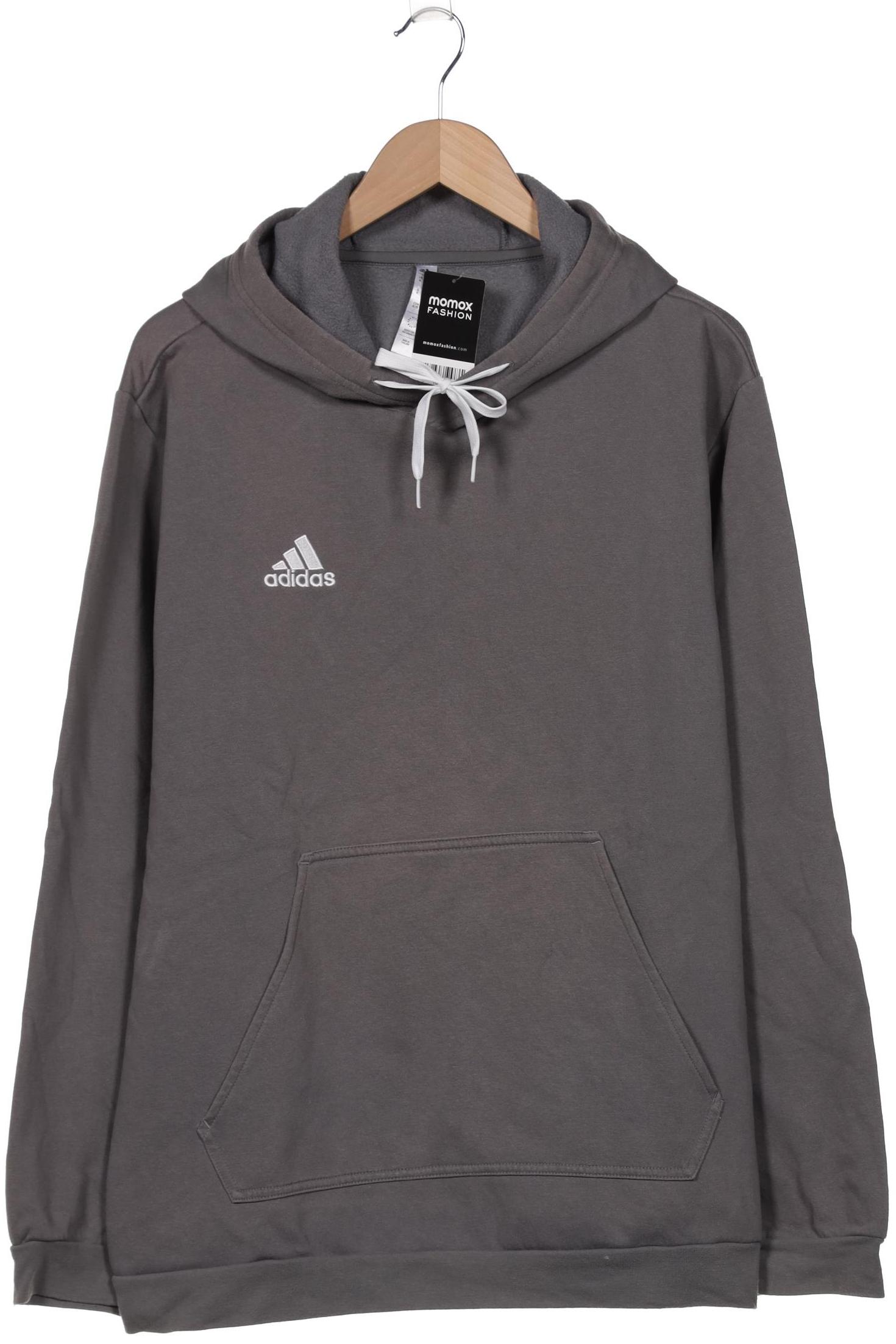 

adidas Herren Kapuzenpullover, grau, Gr. 54