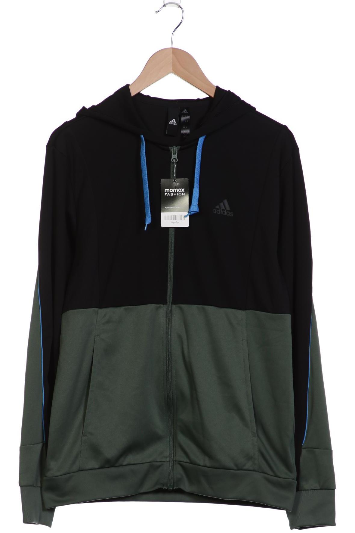 

adidas Herren Kapuzenpullover, grün, Gr. 48