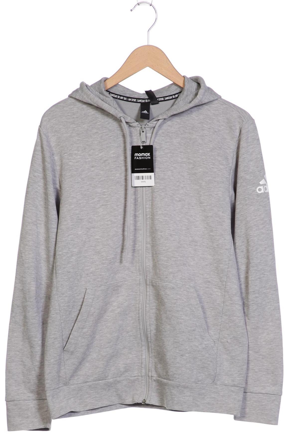 

adidas Herren Kapuzenpullover, grau, Gr. 48