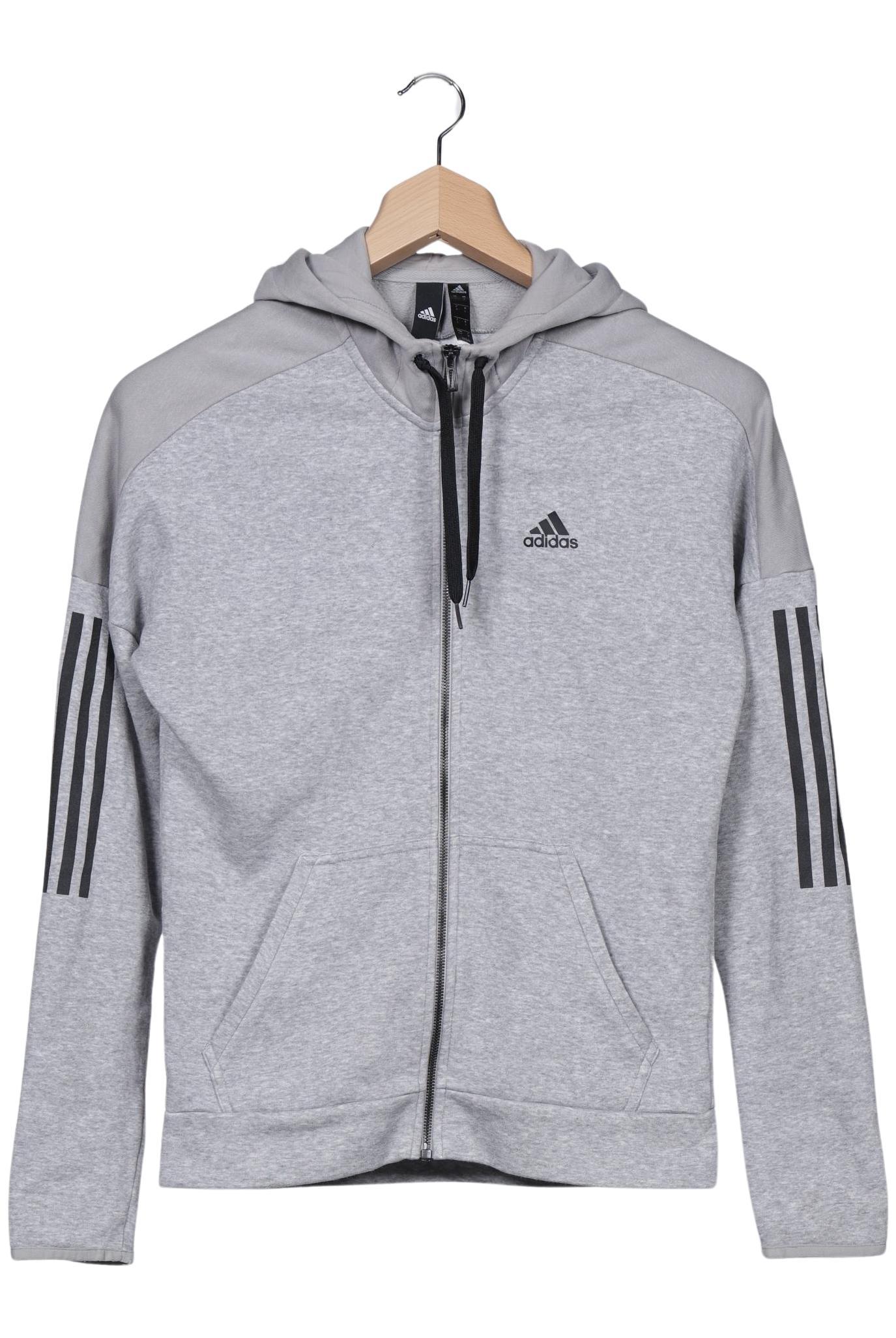 

adidas Herren Kapuzenpullover, grau, Gr. 46