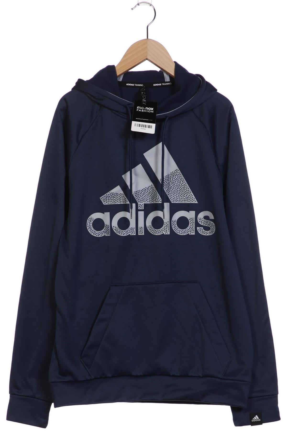 

adidas Herren Kapuzenpullover, marineblau, Gr. 46