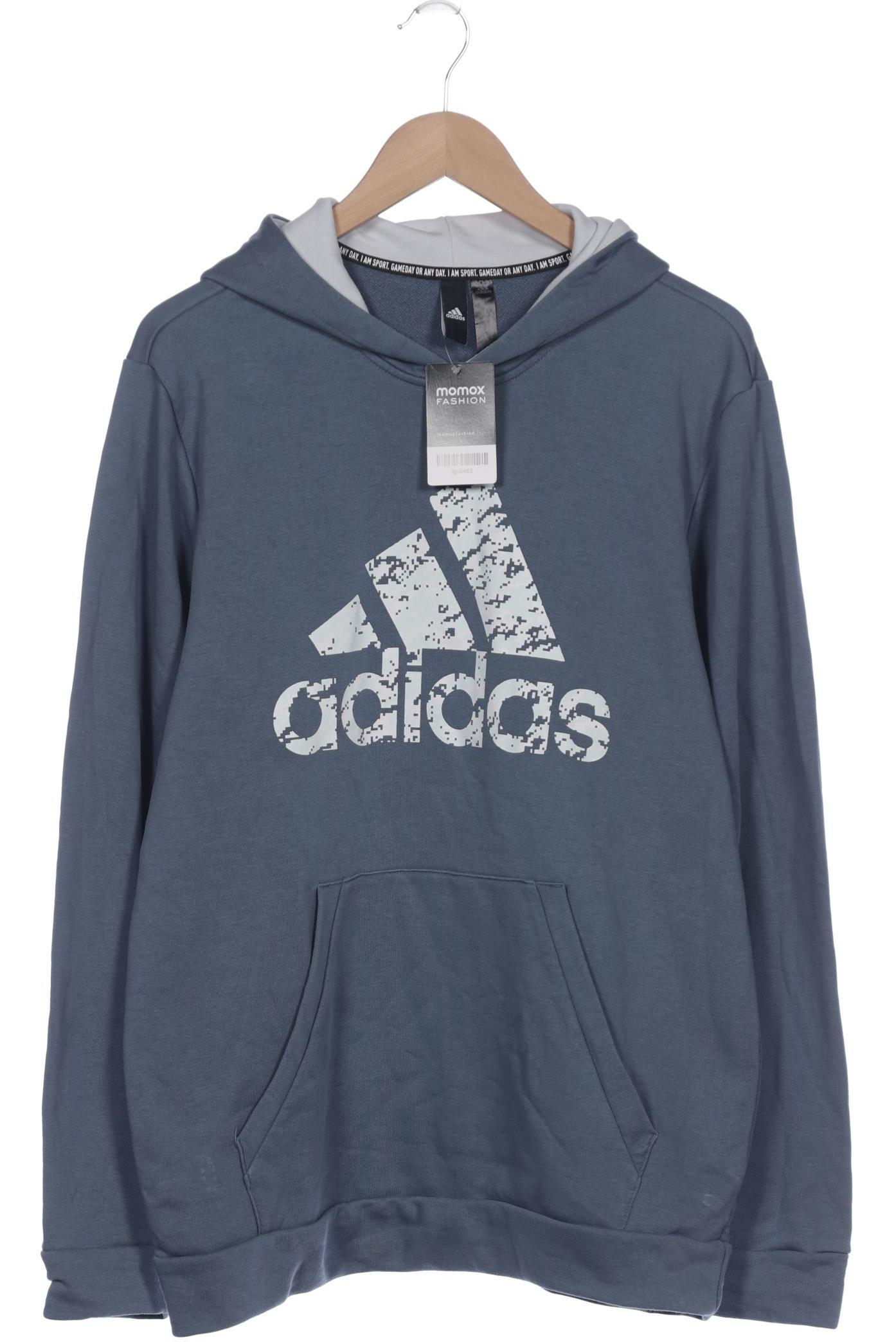 

adidas Herren Kapuzenpullover, blau, Gr. 52