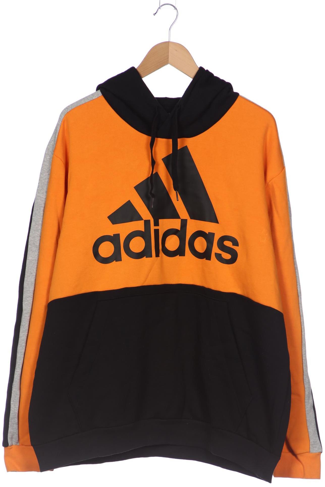 

adidas Herren Kapuzenpullover, orange, Gr. 54
