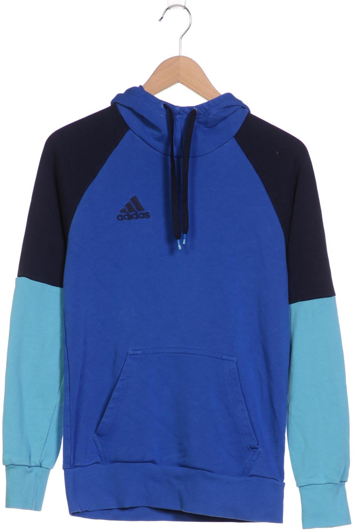

adidas Herren Kapuzenpullover, blau, Gr. 46
