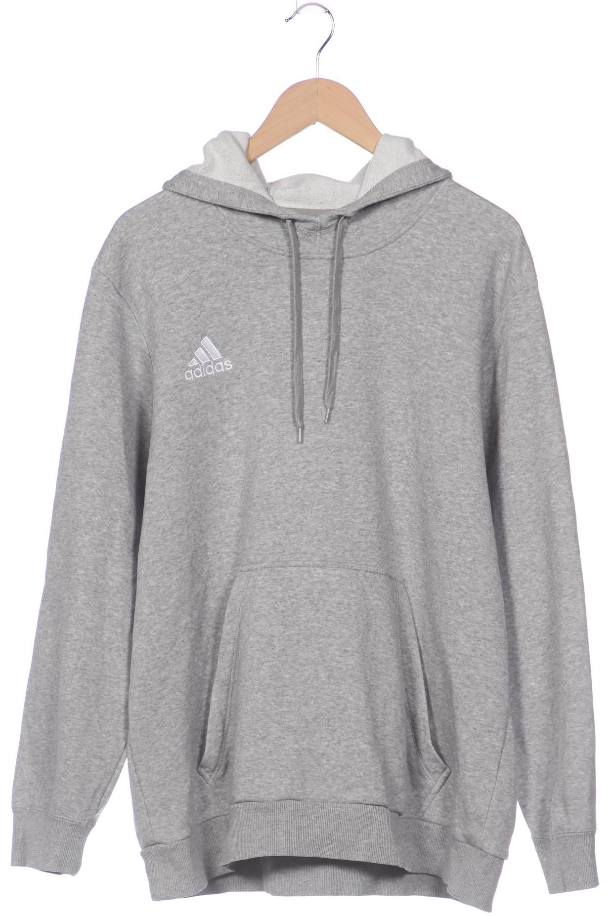 

adidas Herren Kapuzenpullover, grau, Gr. 54