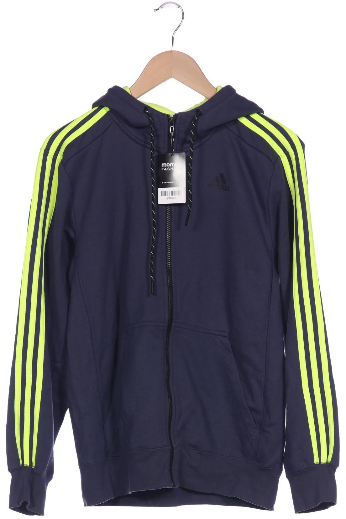 

adidas Herren Kapuzenpullover, blau, Gr. 48