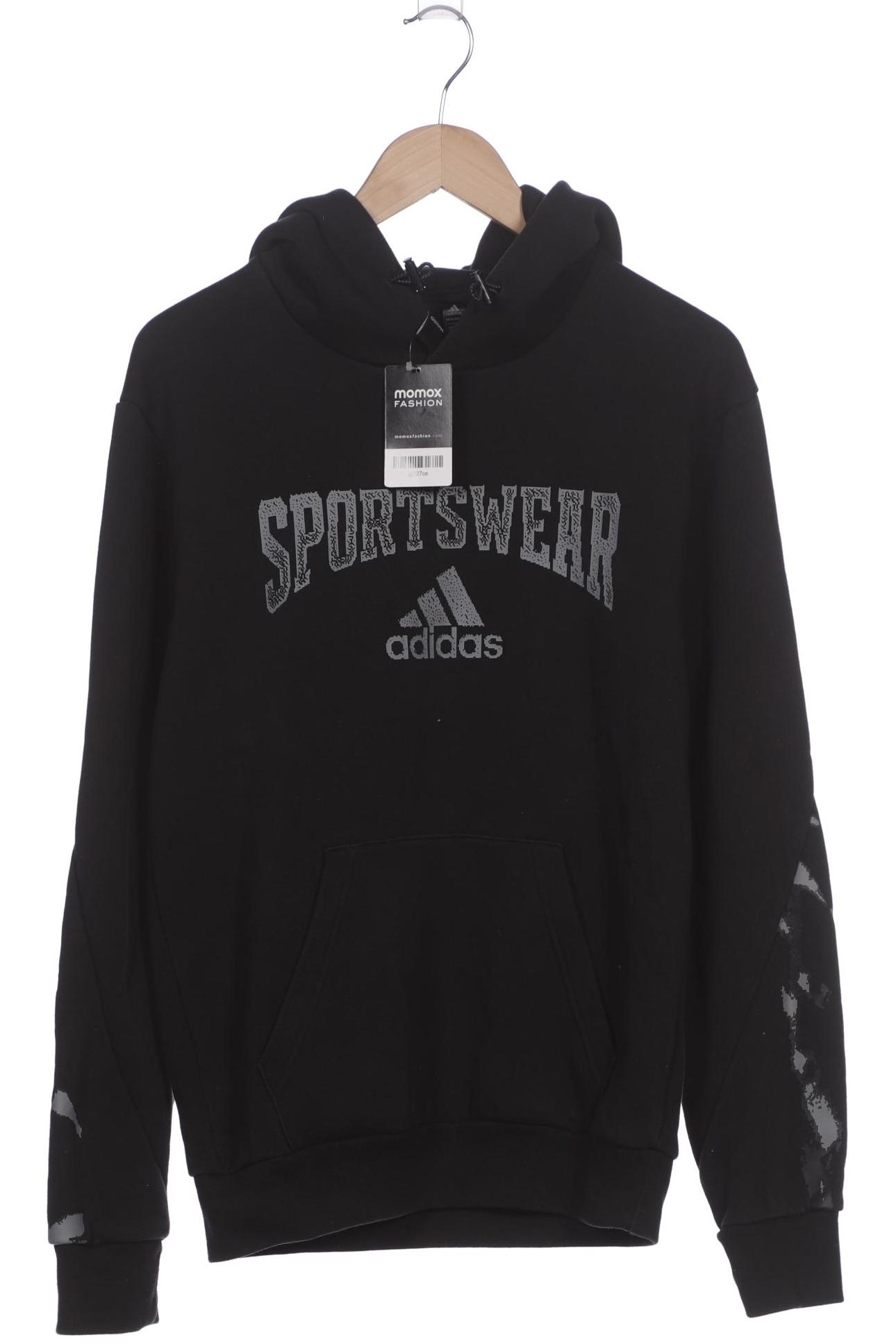 

adidas Herren Kapuzenpullover, schwarz, Gr. 46