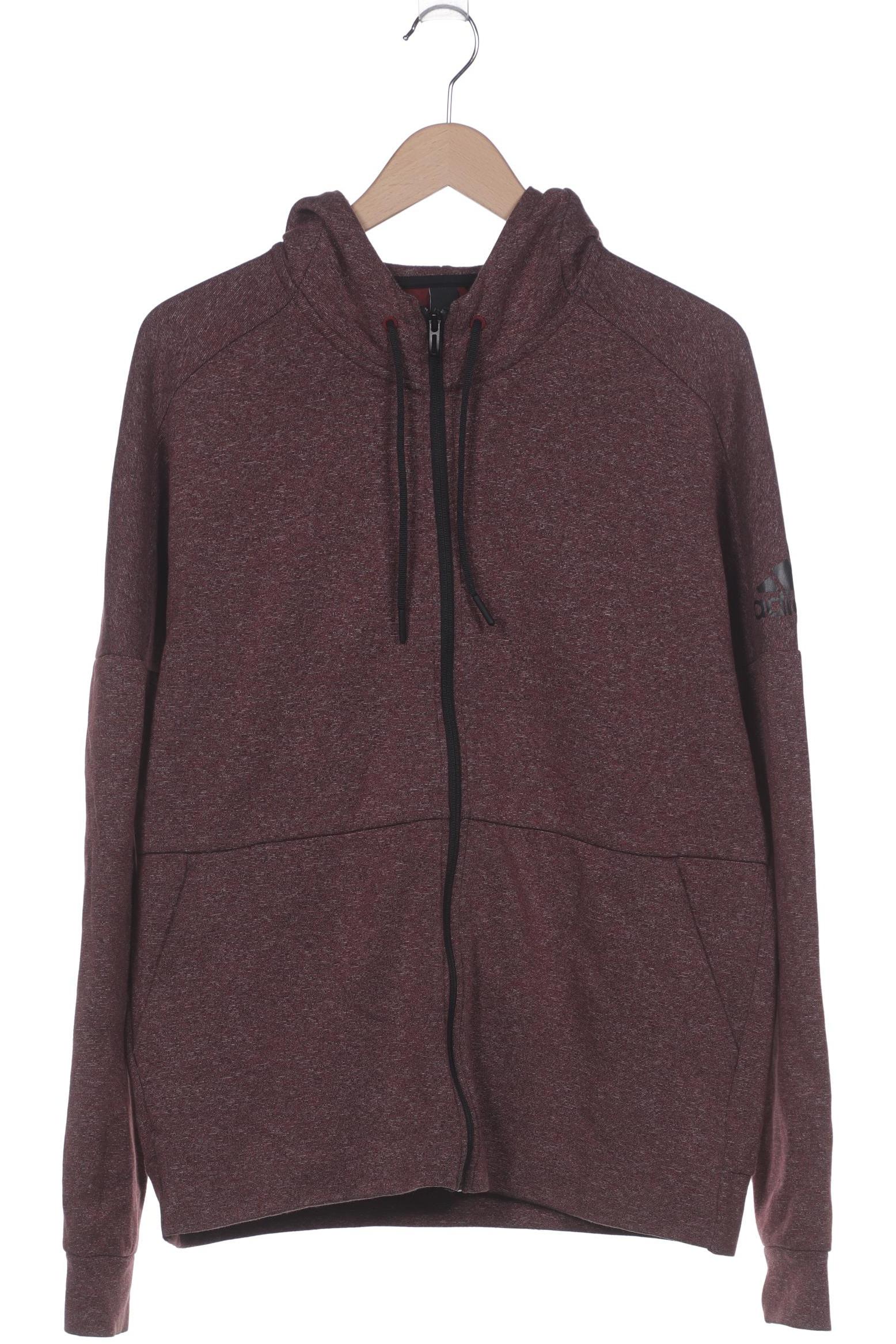 

adidas Herren Kapuzenpullover, bordeaux, Gr. 52