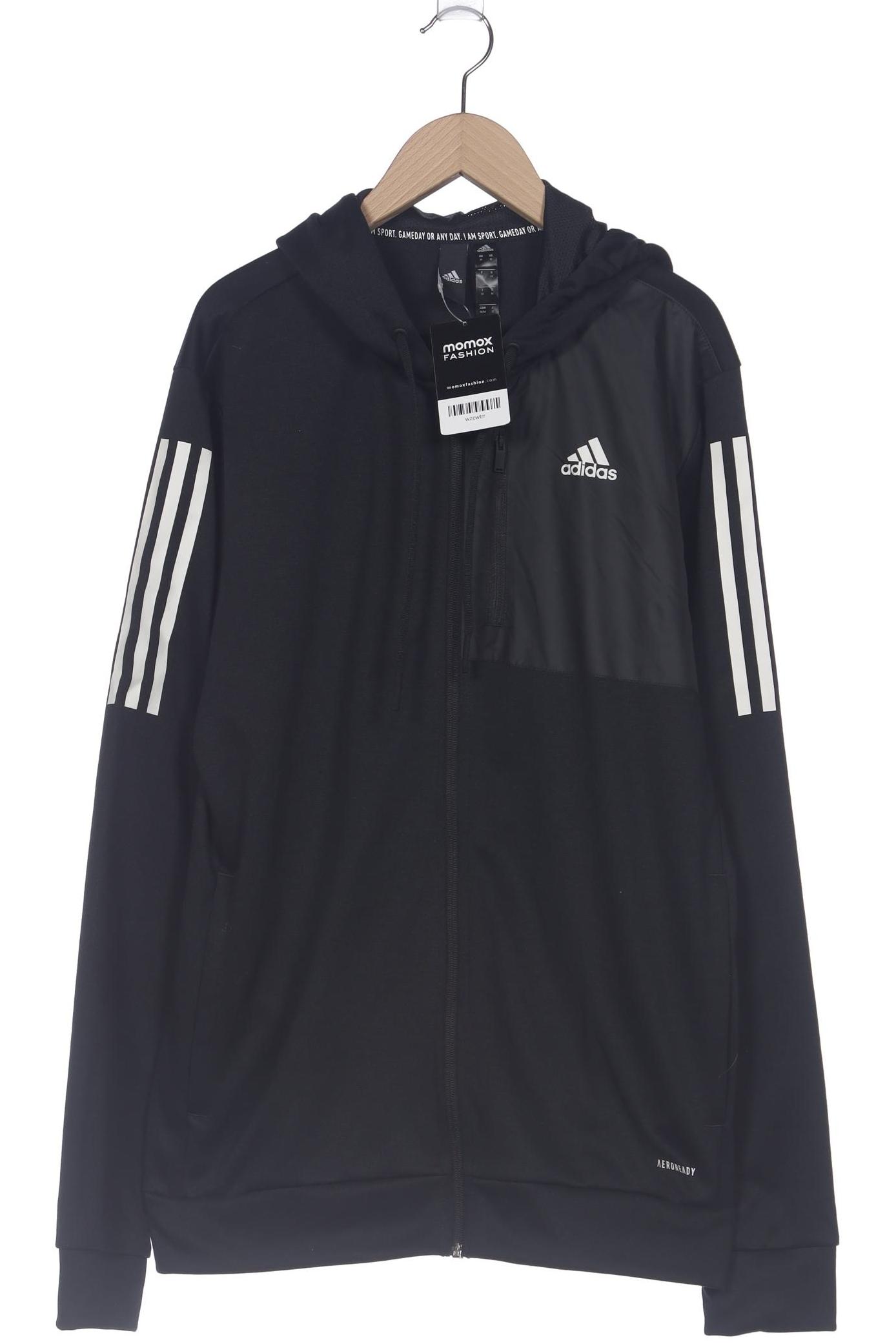 

adidas Herren Kapuzenpullover, schwarz, Gr. 48