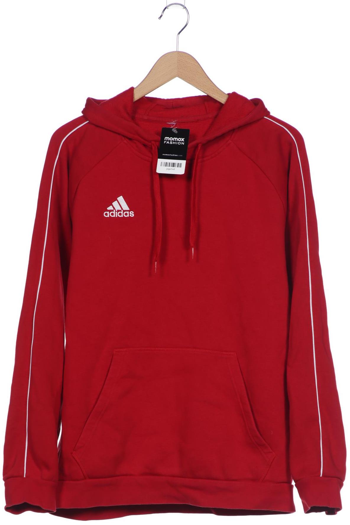 

adidas Herren Kapuzenpullover, rot, Gr. 48