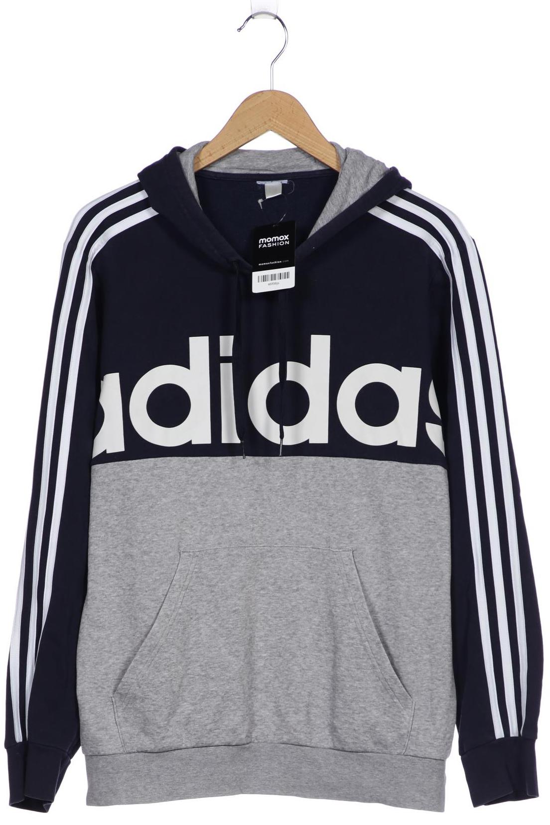 

adidas Herren Kapuzenpullover, marineblau, Gr. 54