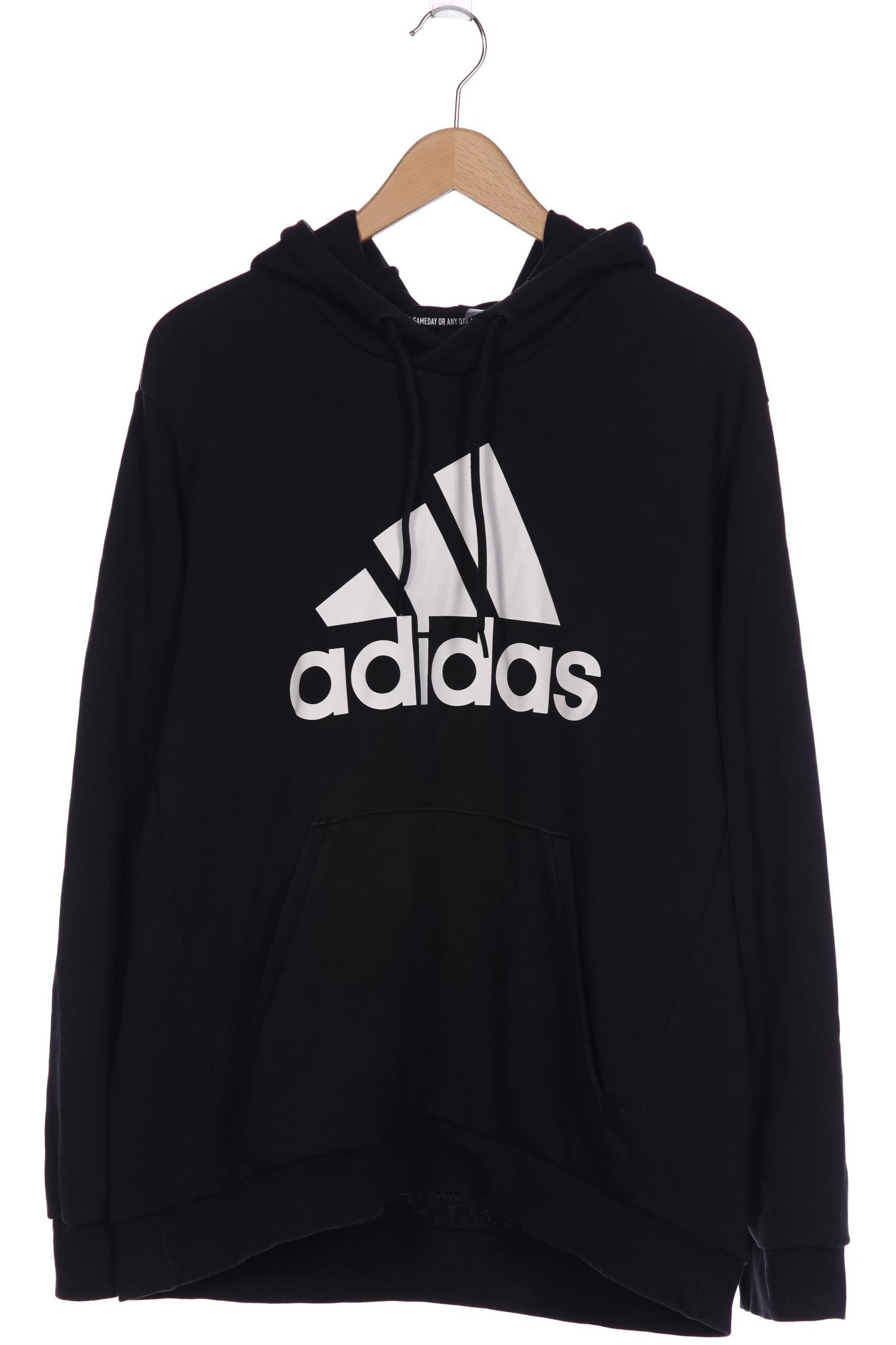 

adidas Herren Kapuzenpullover, schwarz, Gr. 54