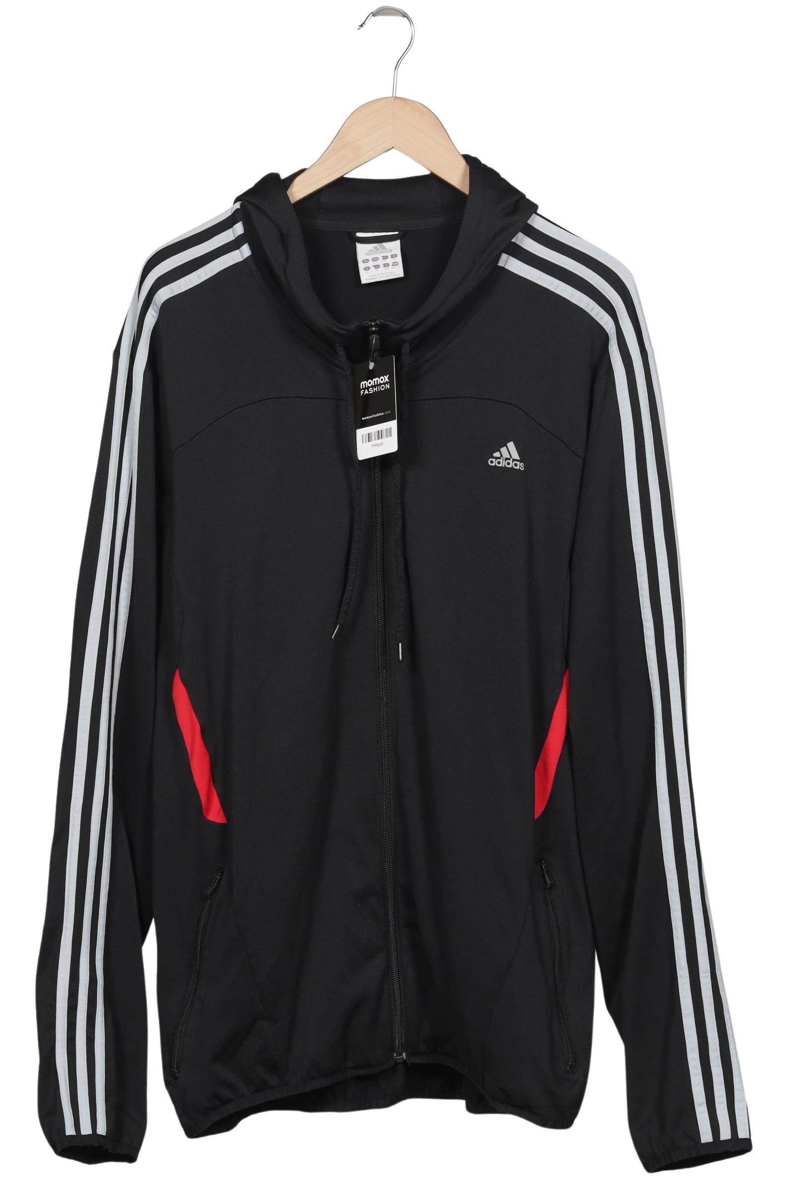 

adidas Herren Kapuzenpullover, schwarz, Gr. 54