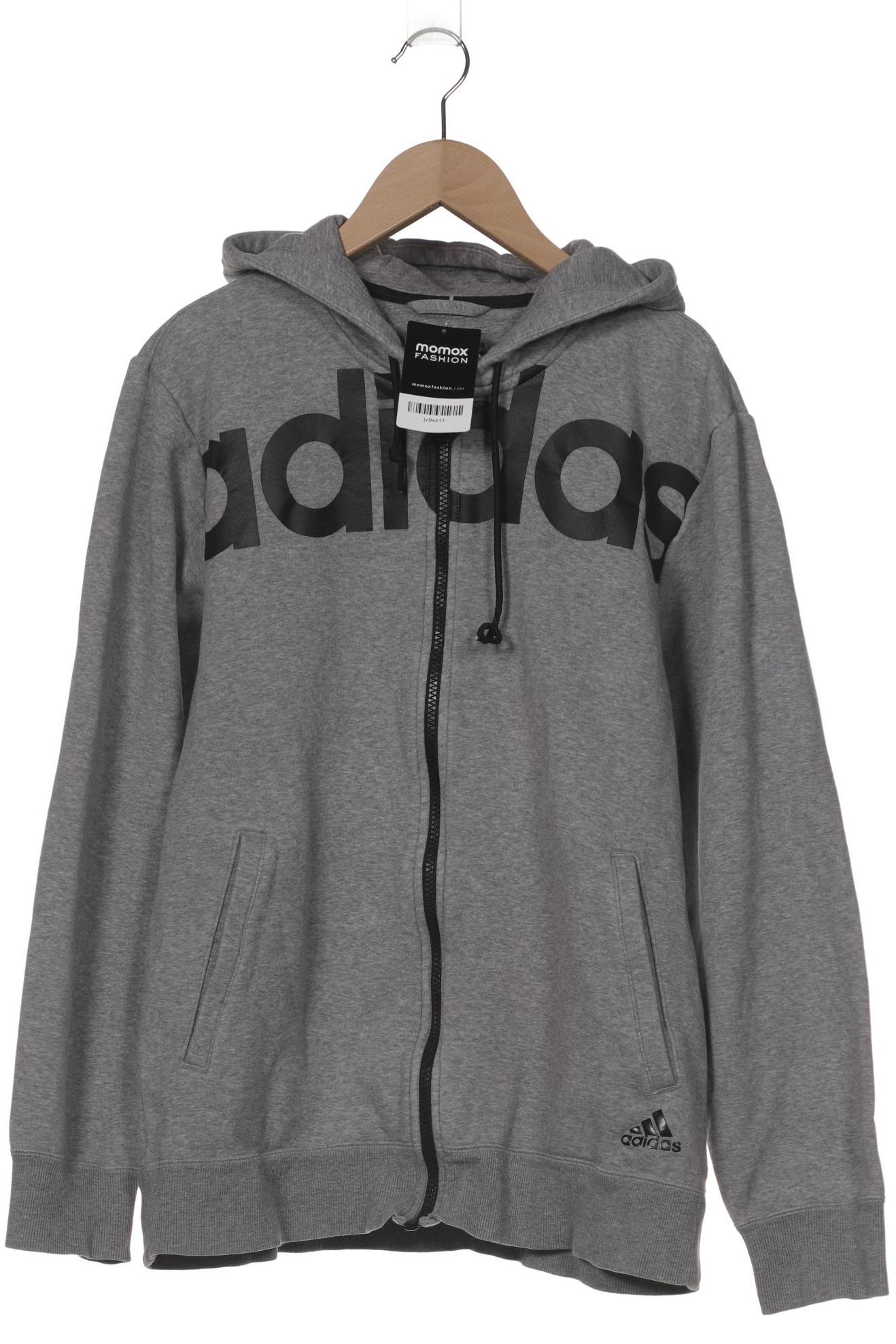 

adidas Herren Kapuzenpullover, grau, Gr. 52