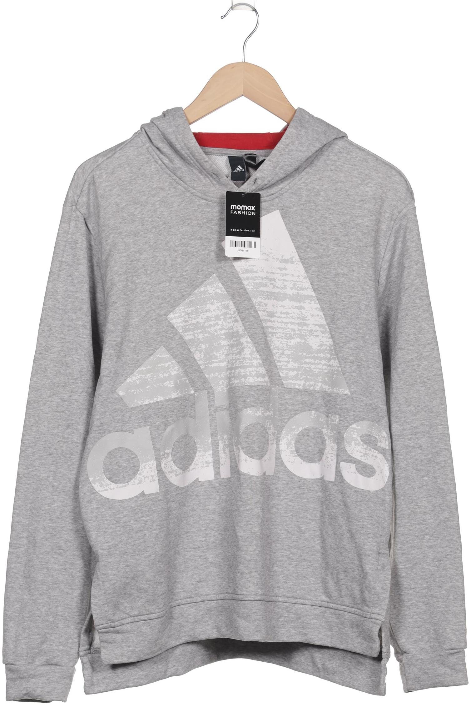 

adidas Herren Kapuzenpullover, grau, Gr. 52