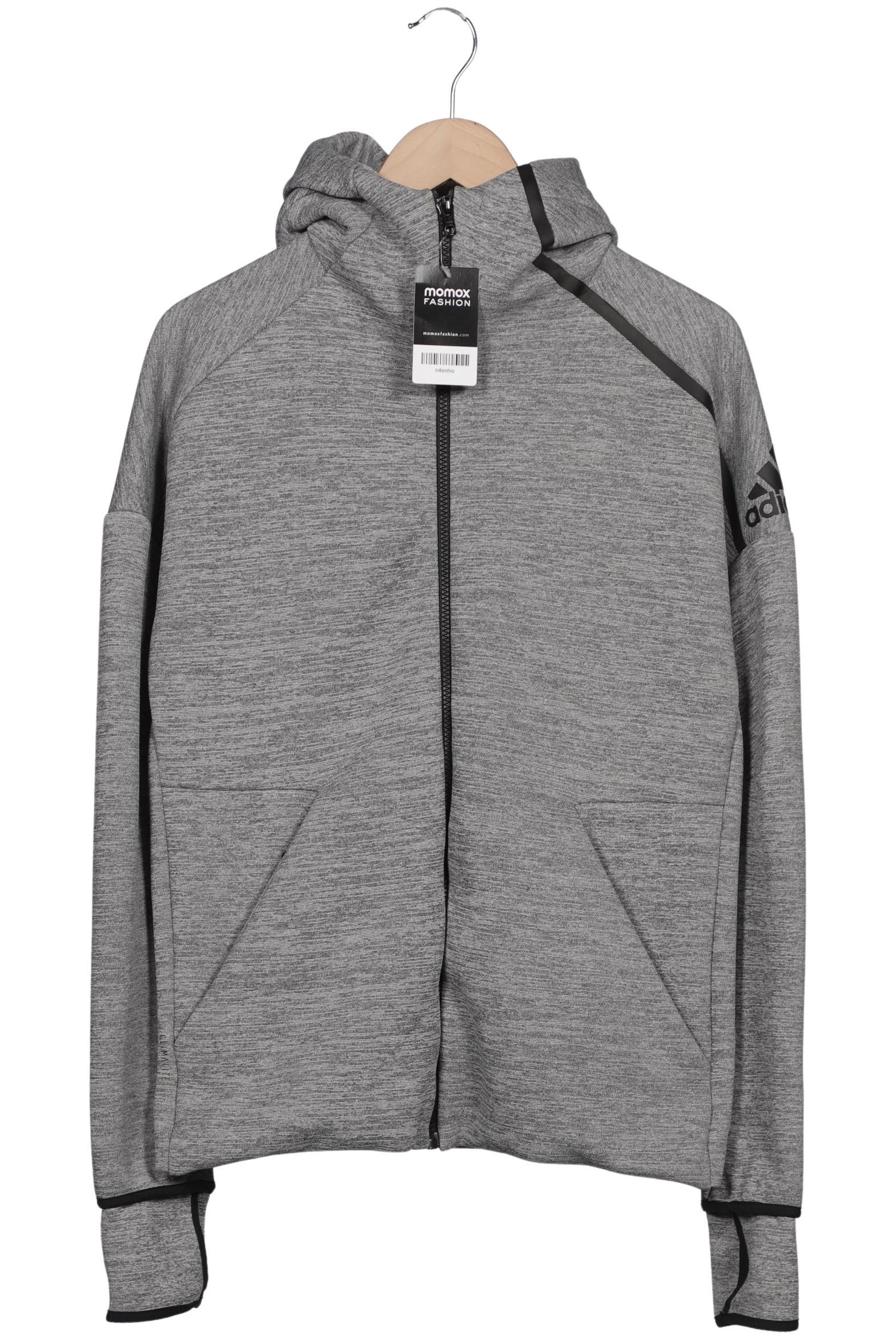 

adidas Herren Kapuzenpullover, grau, Gr. 46