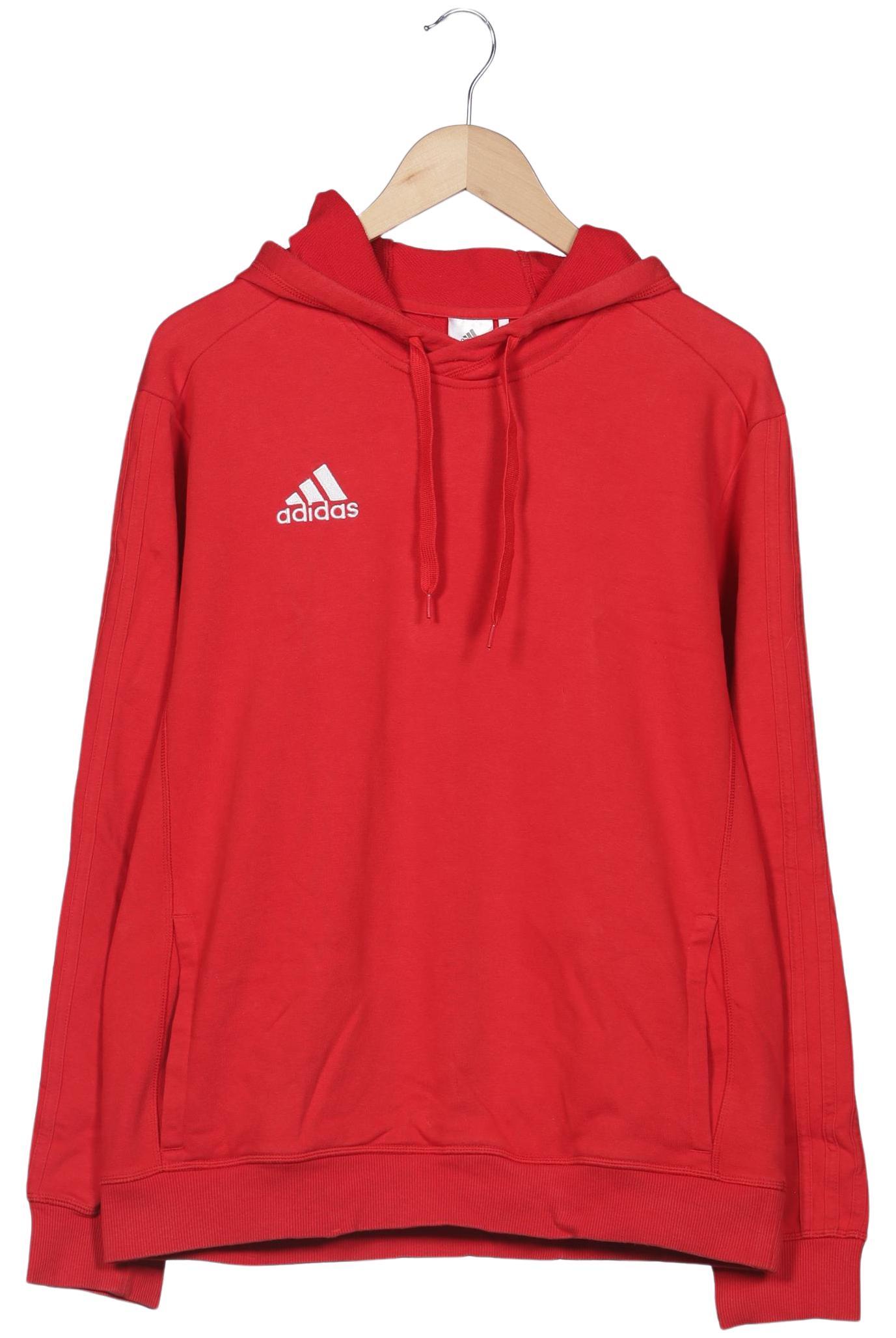 

adidas Herren Kapuzenpullover, rot, Gr. 52