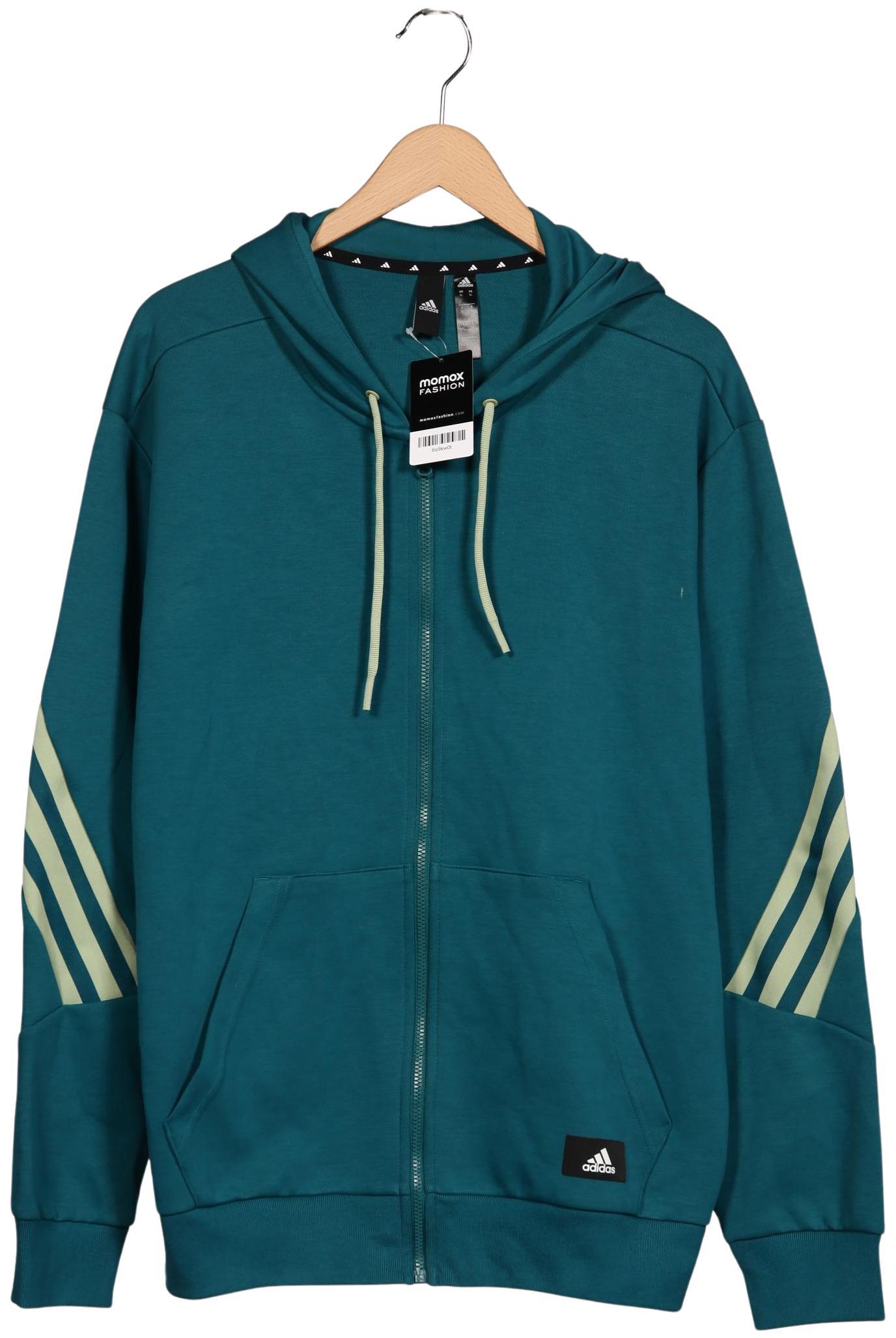 

adidas Herren Kapuzenpullover, türkis, Gr. 54