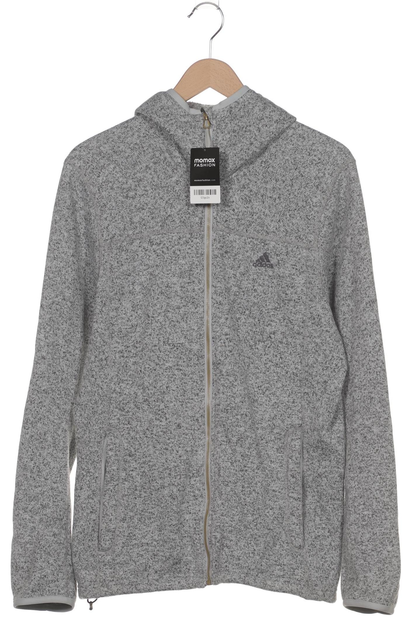 

adidas Herren Kapuzenpullover, grau, Gr. 54