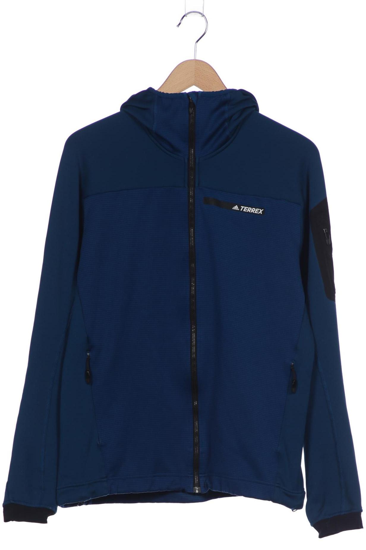 

adidas Herren Kapuzenpullover, blau, Gr. 54