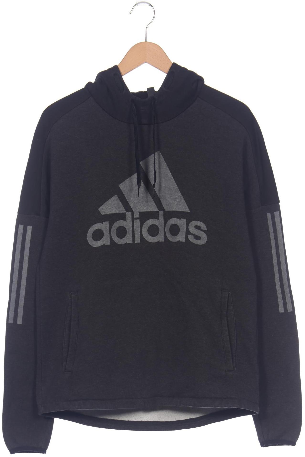 

adidas Herren Kapuzenpullover, grau, Gr. 48