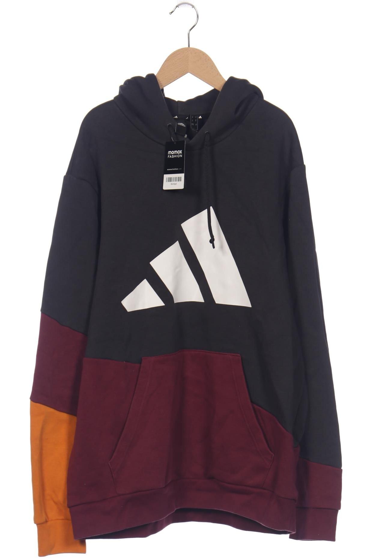 

adidas Herren Kapuzenpullover, grau, Gr. 54