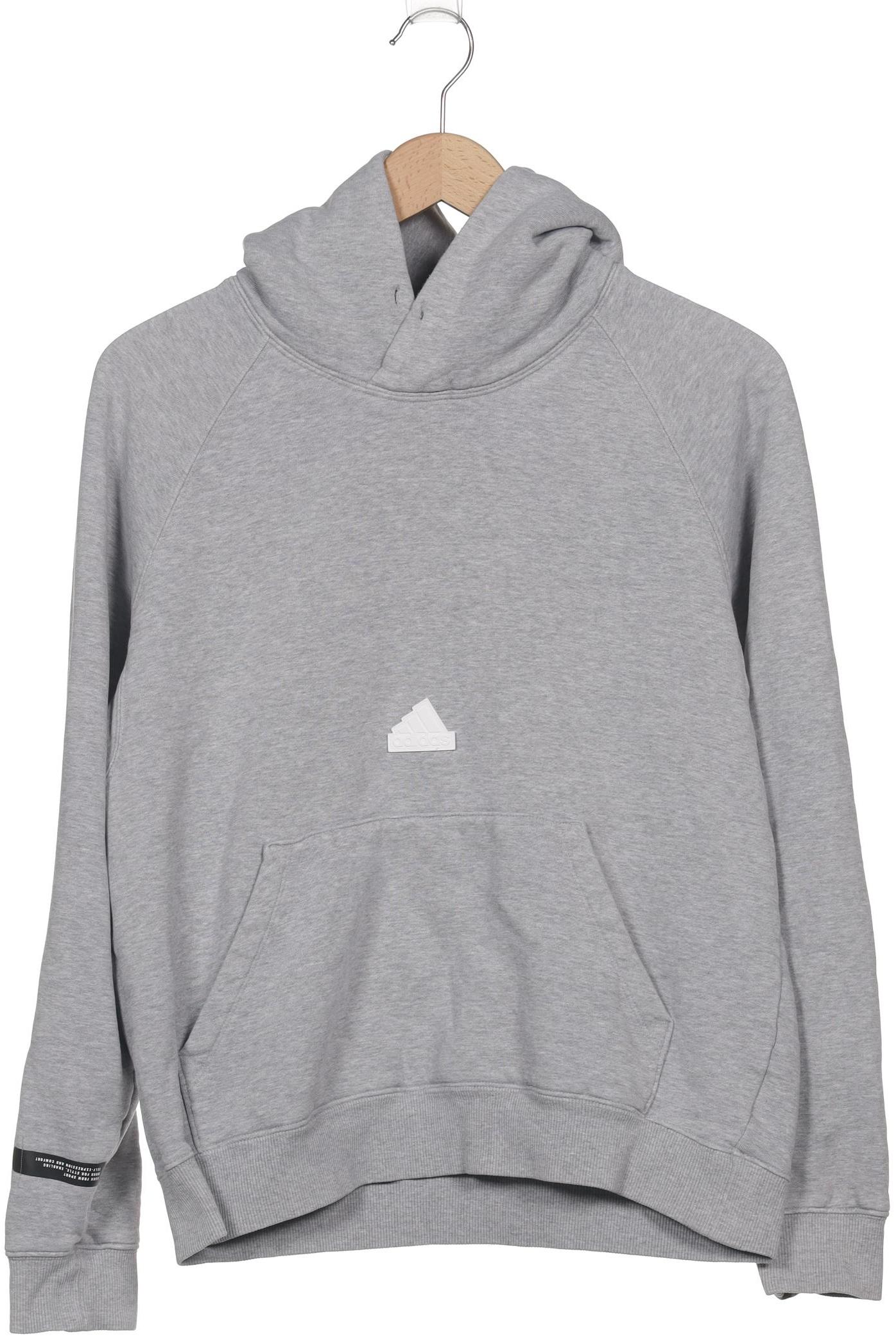 

adidas Herren Kapuzenpullover, grau, Gr. 46