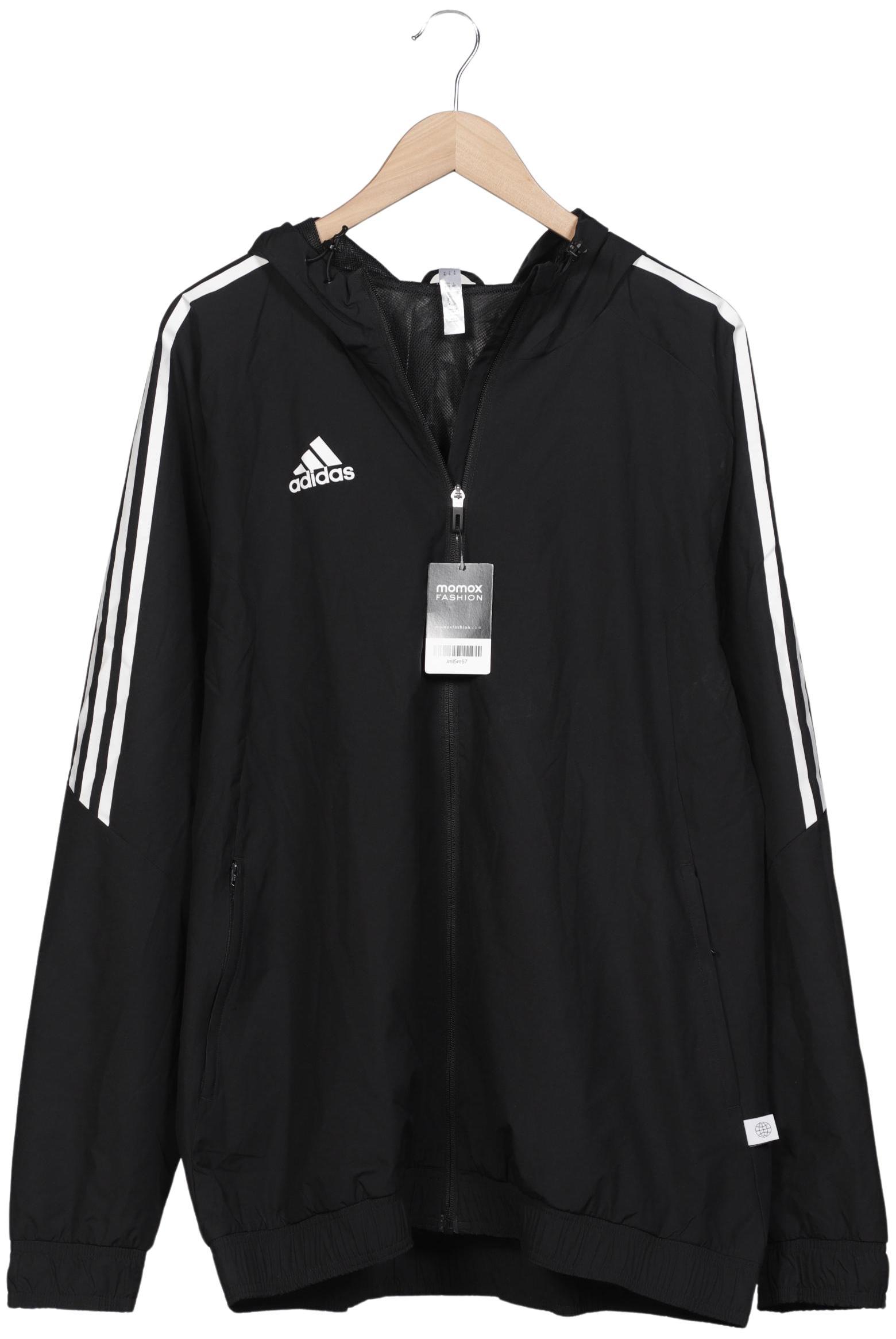 

adidas Herren Kapuzenpullover, schwarz, Gr. 54