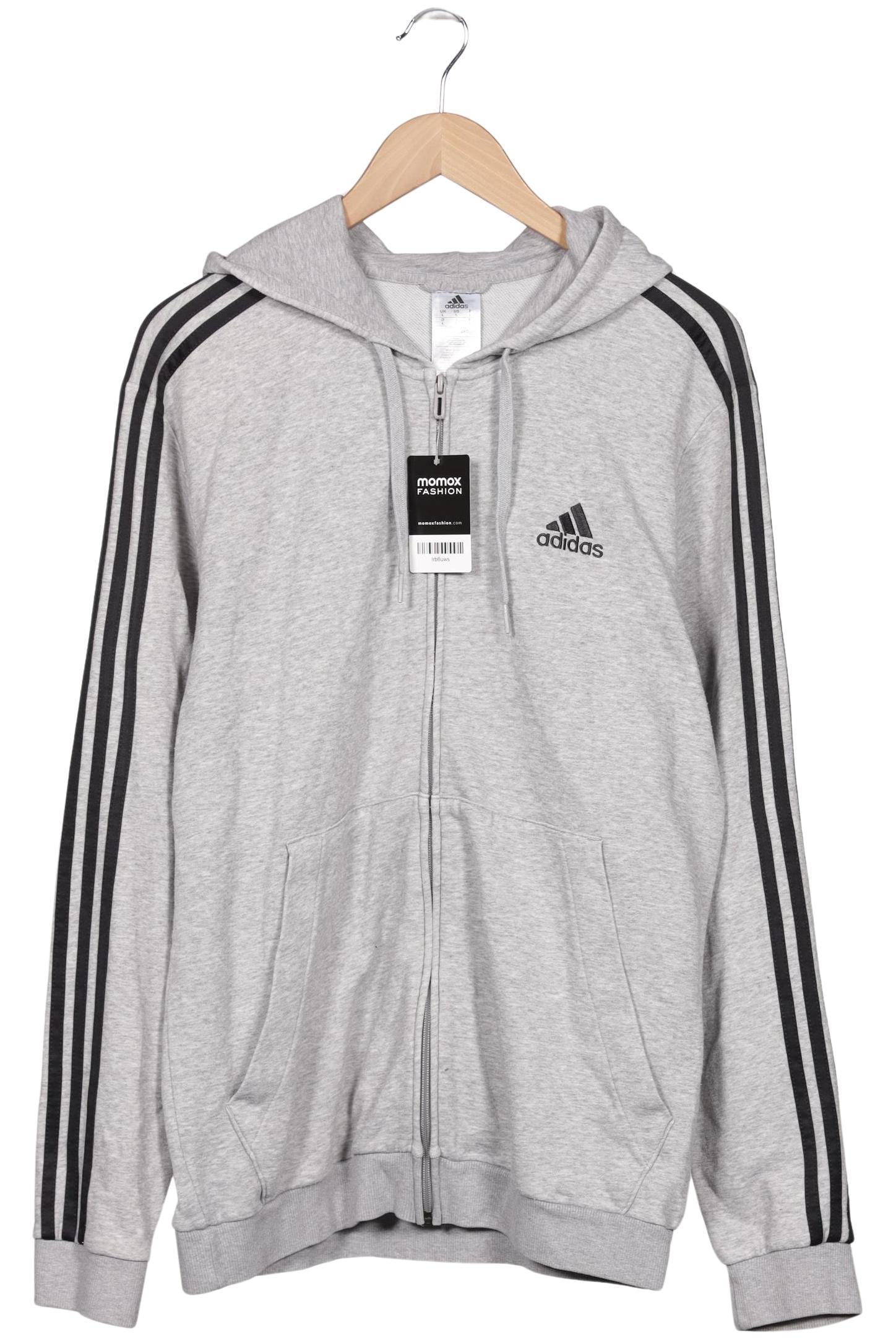 

adidas Herren Kapuzenpullover, grau, Gr. 52