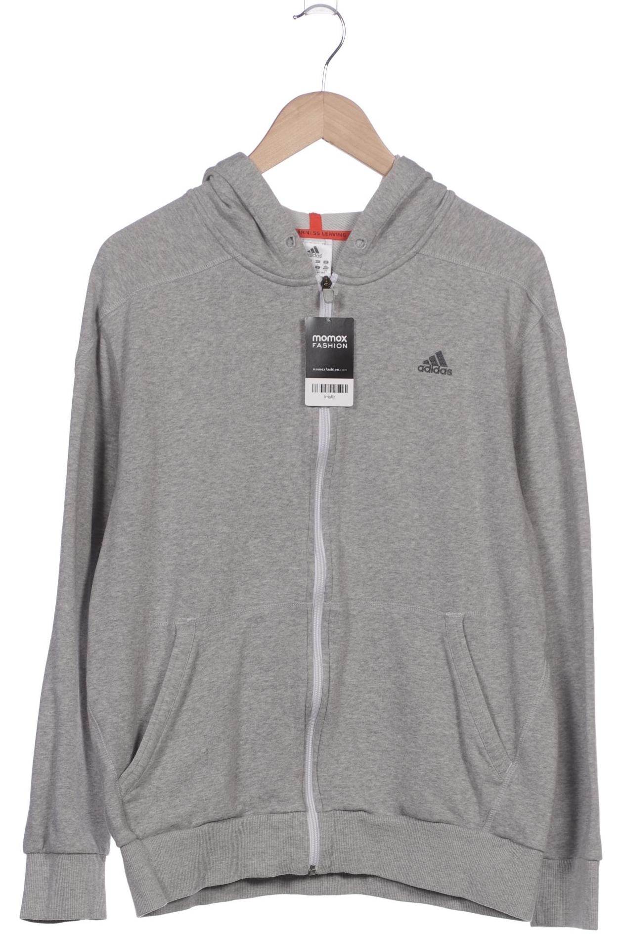 

adidas Herren Kapuzenpullover, grau, Gr. 52