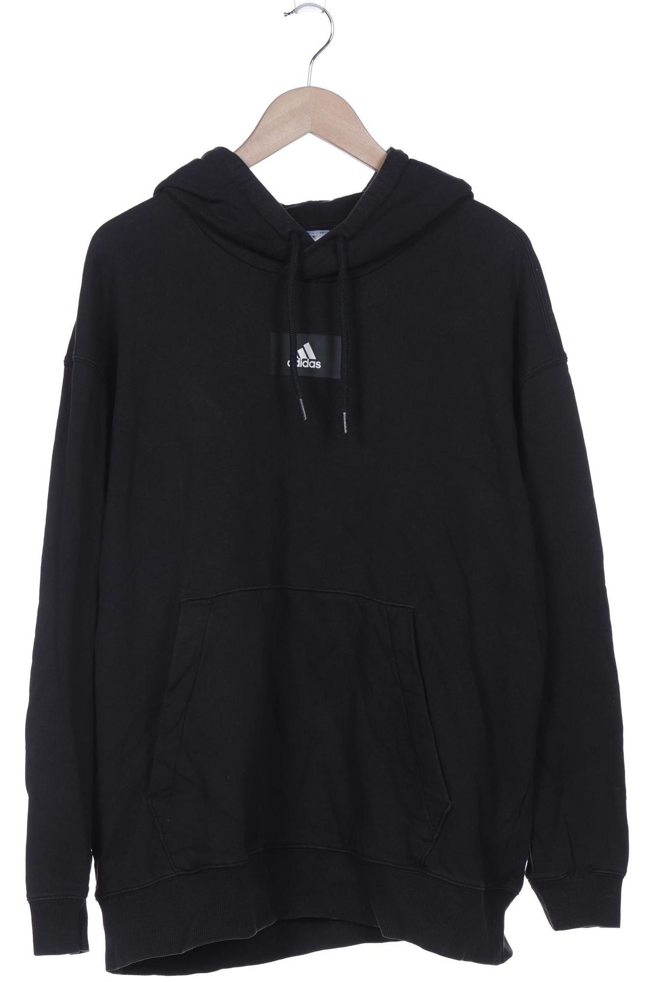 

adidas Herren Kapuzenpullover, schwarz, Gr. 54